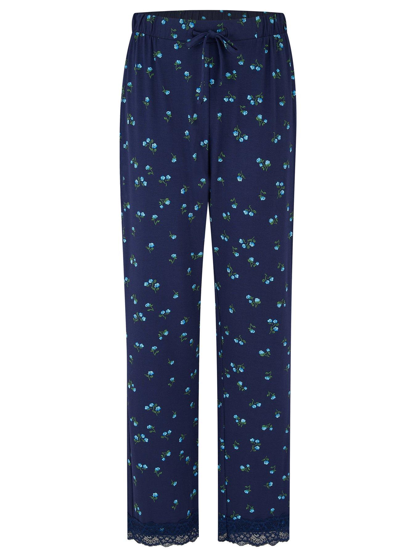 Image 5 of 5 of Pour Moi Sofa Loves Lace T-Shirt and Trouser Pyjama Set