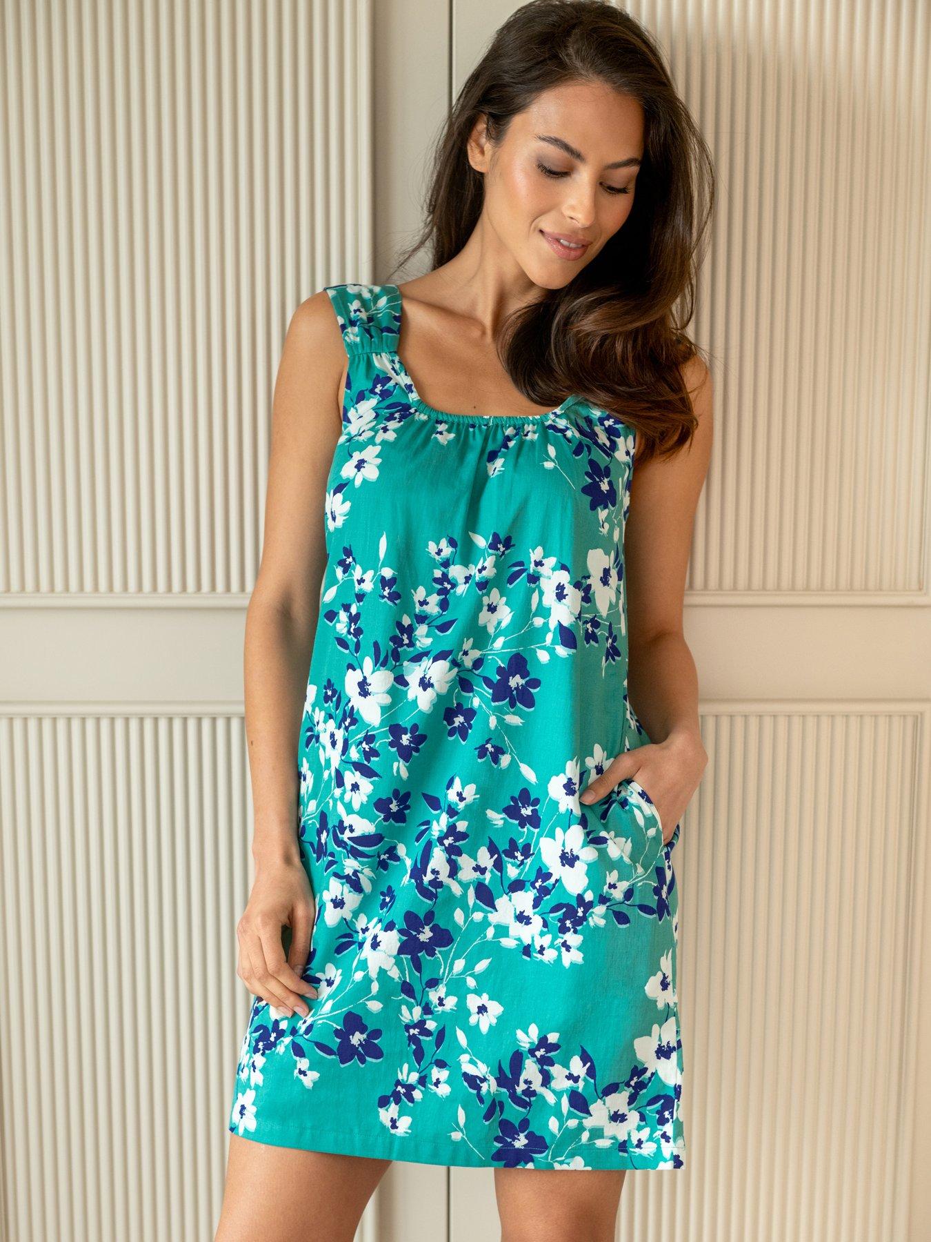 Image 1 of 4 of Pour Moi Pure Cotton Square Neck Chemise