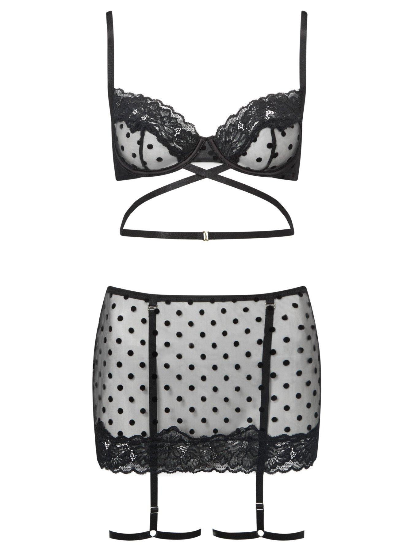 Image 4 of 4 of Ann Summers Twilight Tease Crotchless Set