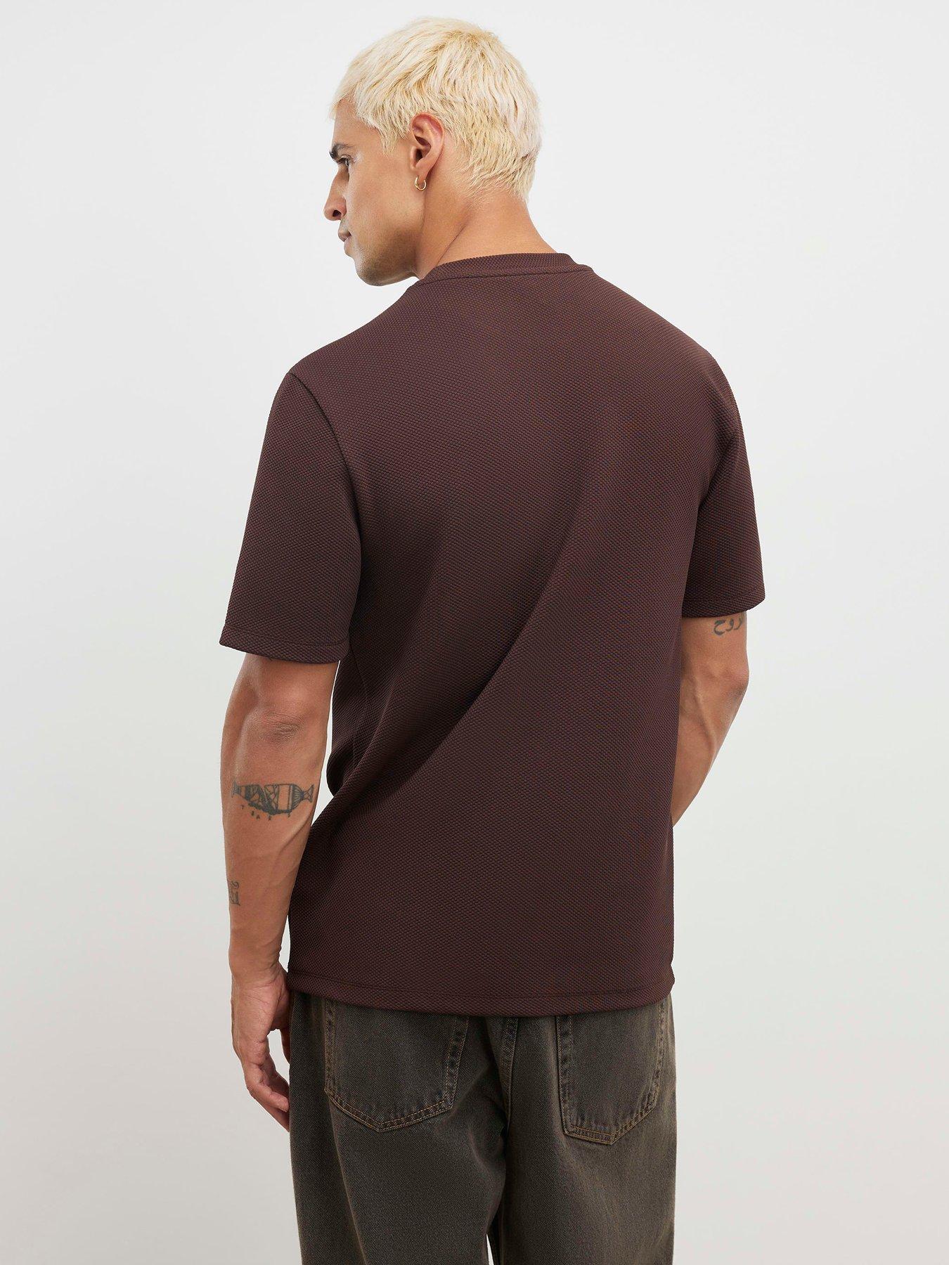 Image 2 of 4 of River Island Slim Fit Slinky Ame Saint T-shirt