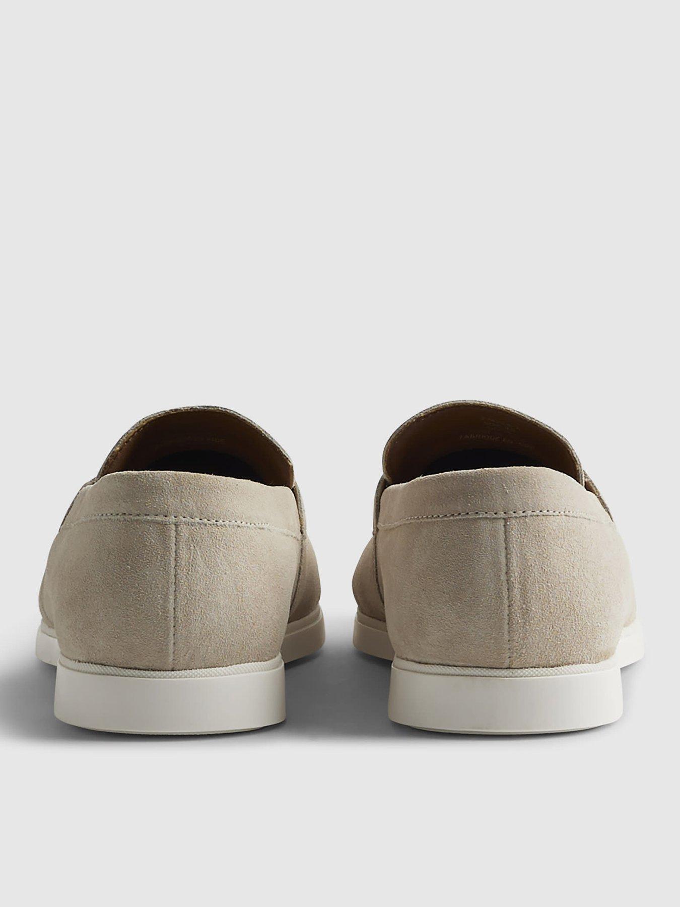 Image 3 of 4 of River Island Beige Suede Loafers
