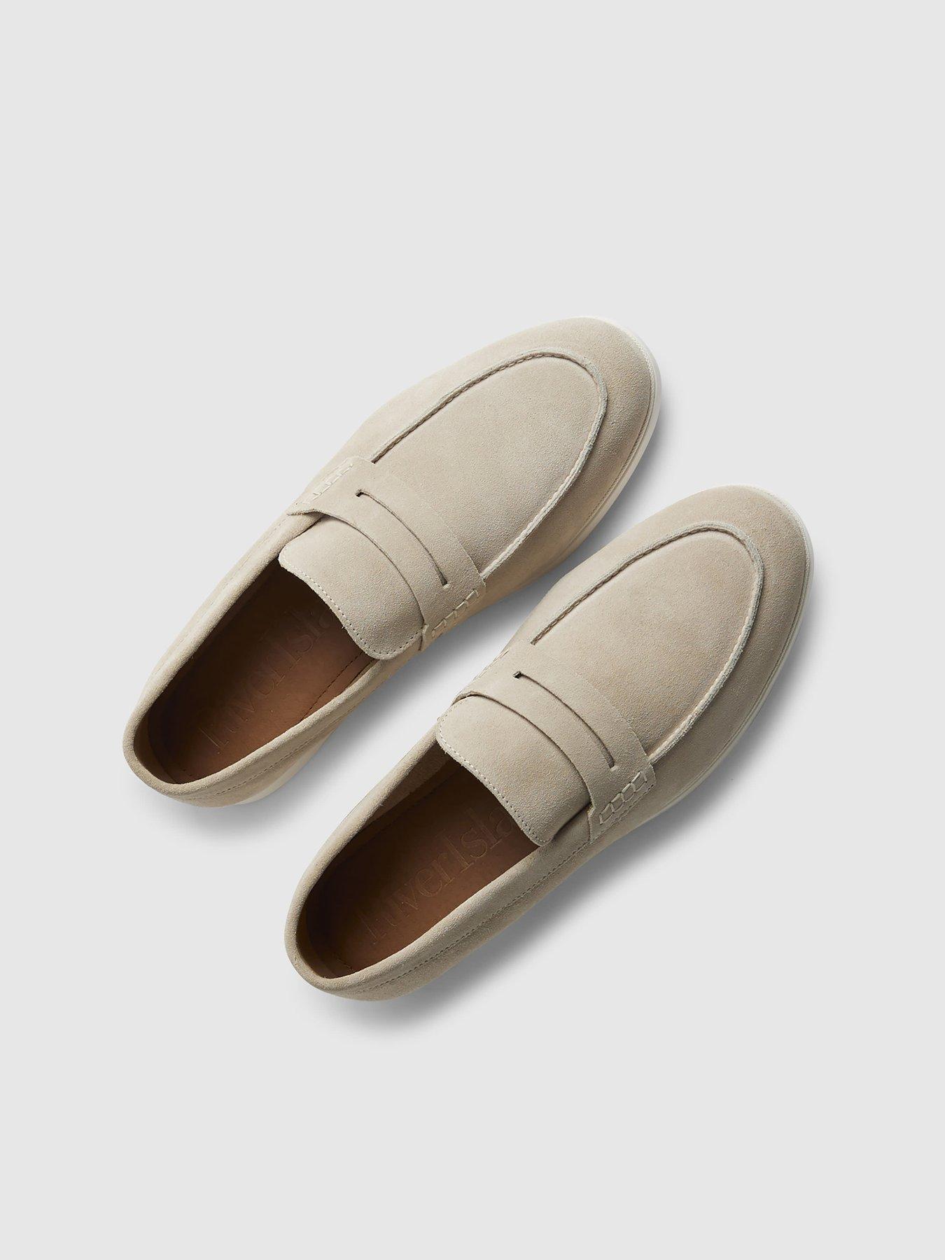 Image 4 of 4 of River Island Beige Suede Loafers