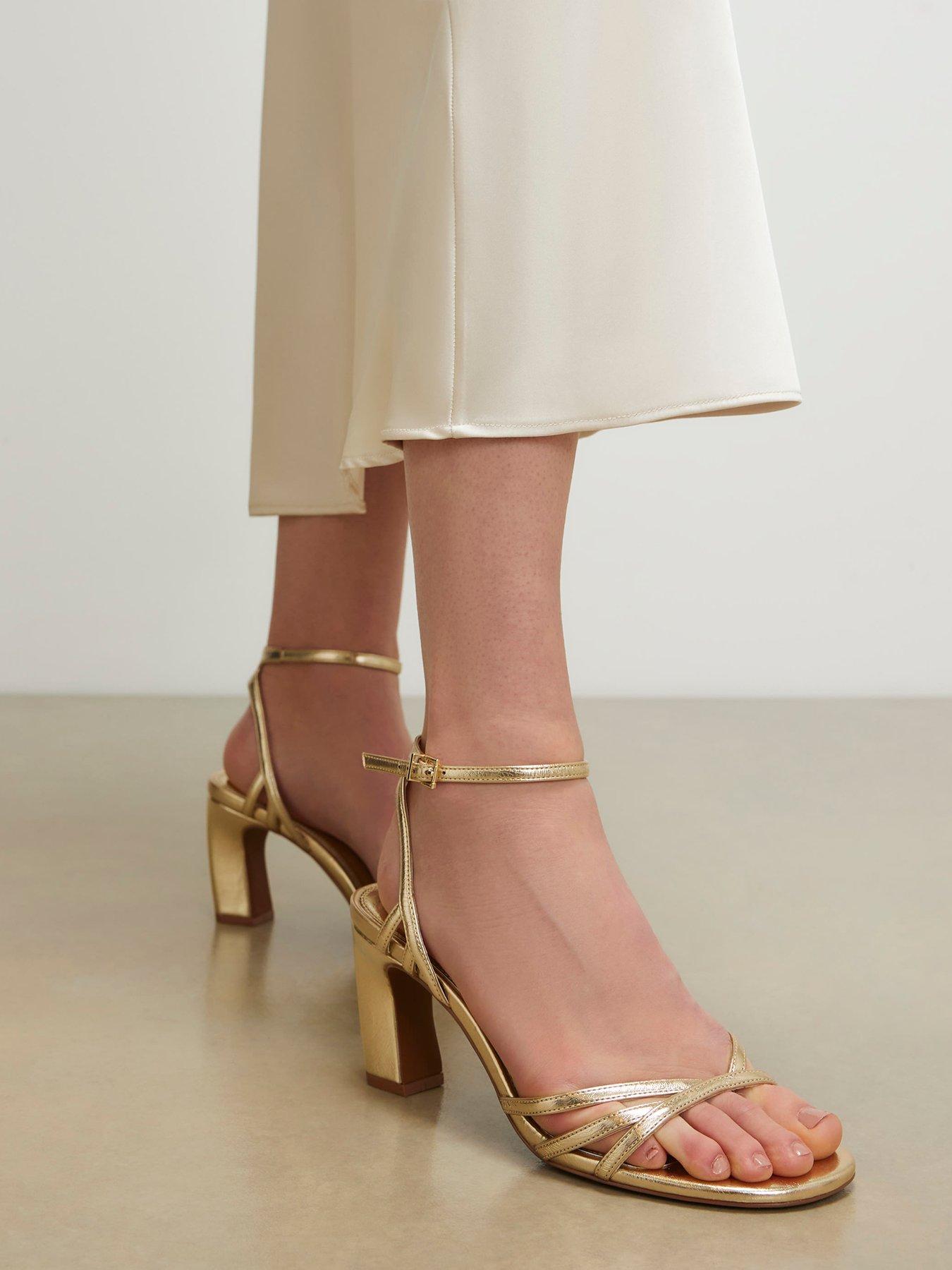 River Island Caged Sandal Heels