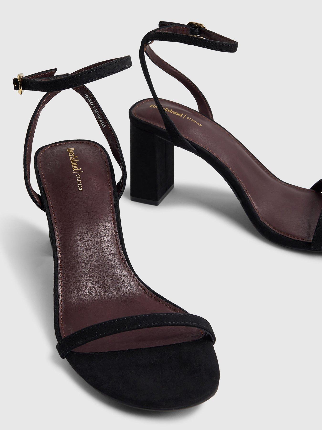 Image 5 of 5 of River Island Barely There Heeled Sandals