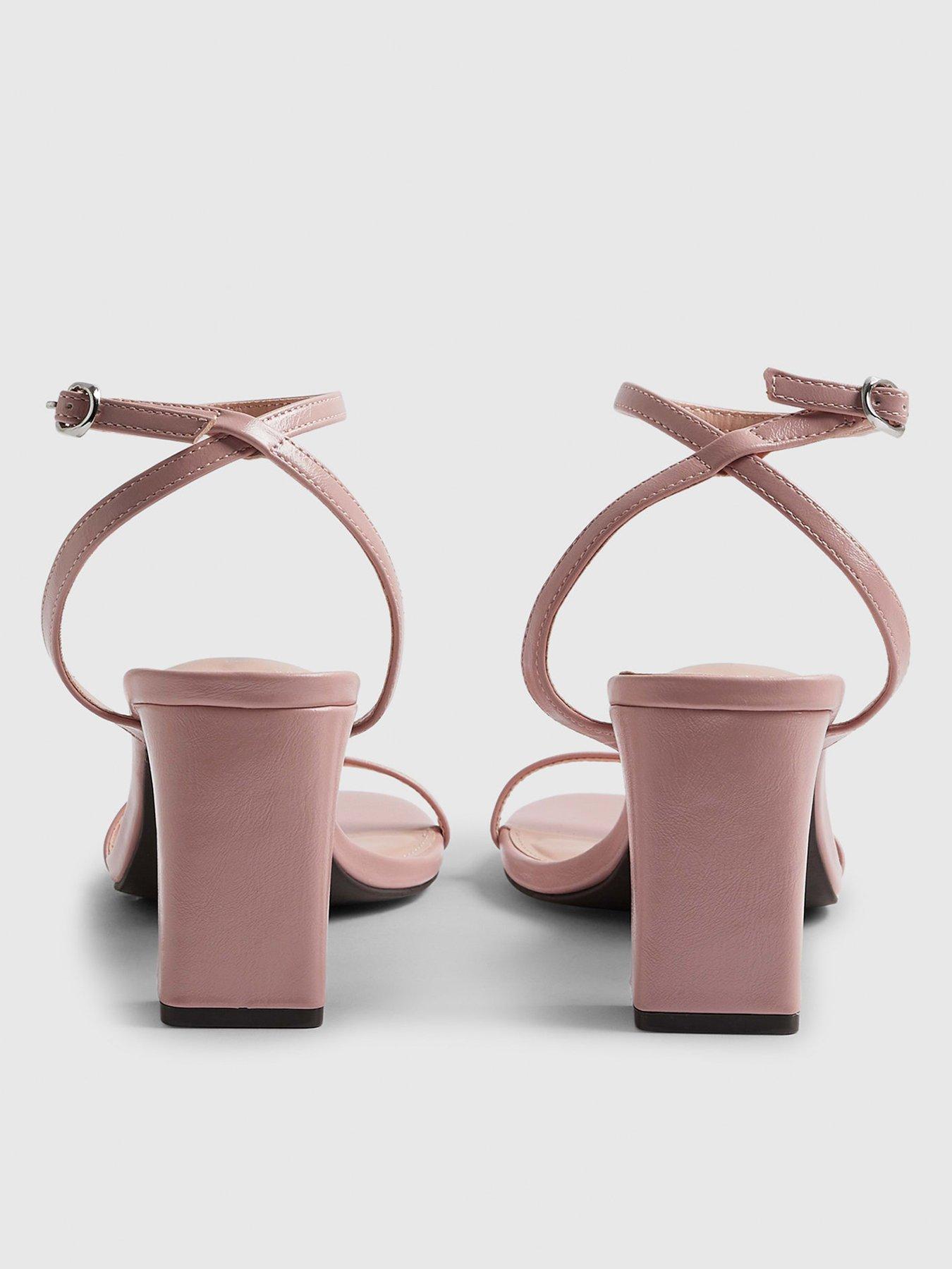 Image 3 of 4 of River Island Barely There Heeled Sandals