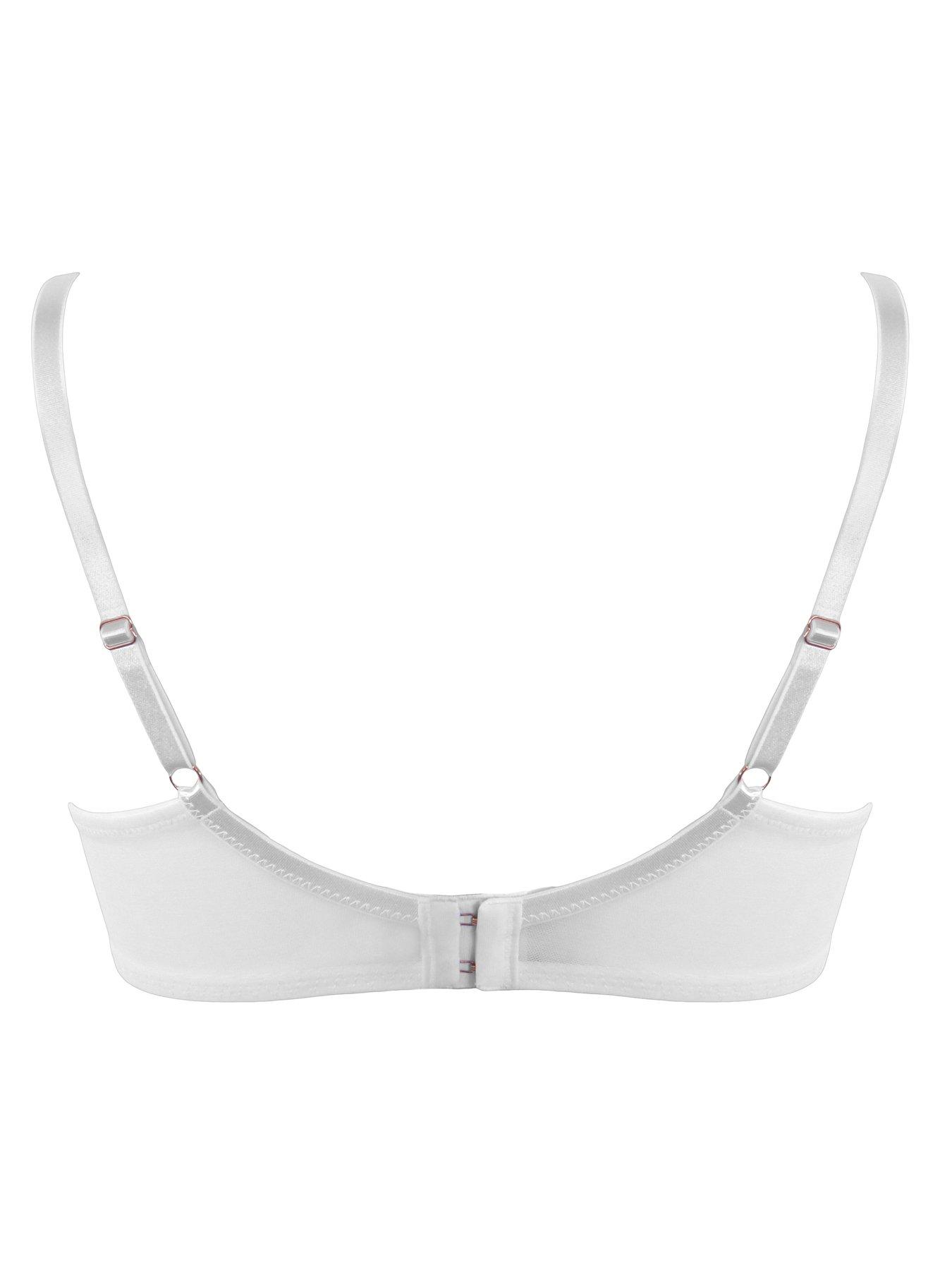Image 4 of 4 of Pour Moi Roxanne Embroidered Non-Padded Underwired Bra B-G