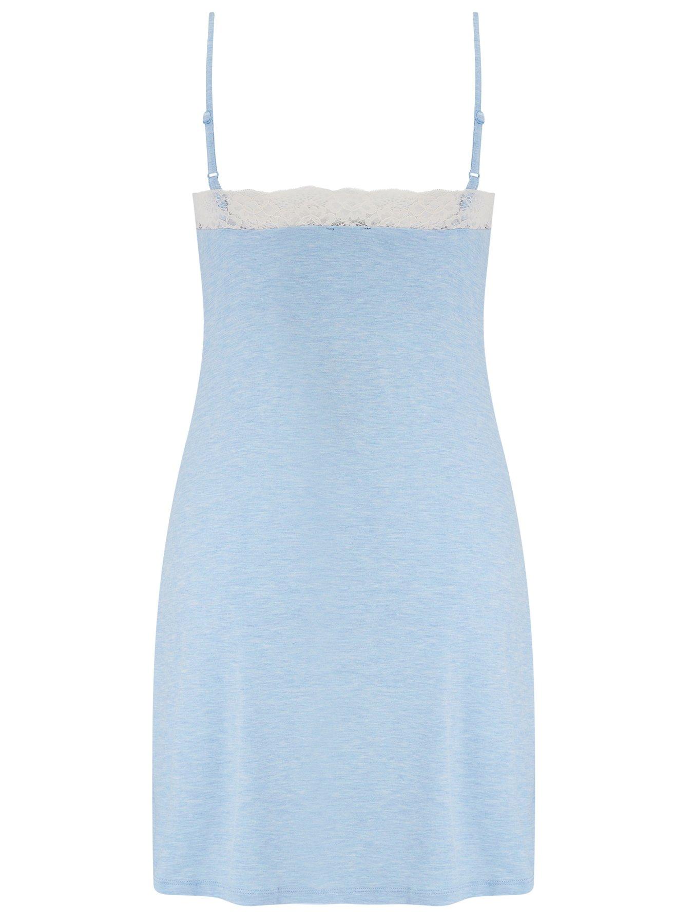 Image 4 of 4 of Pour Moi Sofa Loves Lace Hidden Support Strappy Jersey Chemise