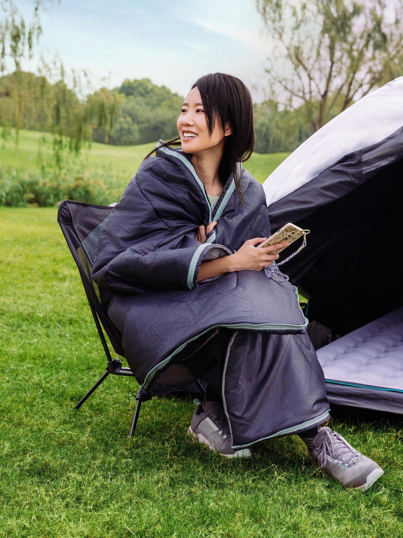 Image 6 of 6 of Decathlon Camping Sleeping Bag - Grey