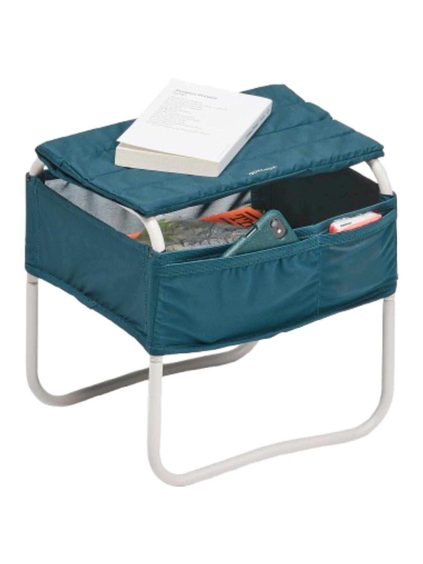 Image 1 of 5 of Decathlon Camping bedside table - Blue