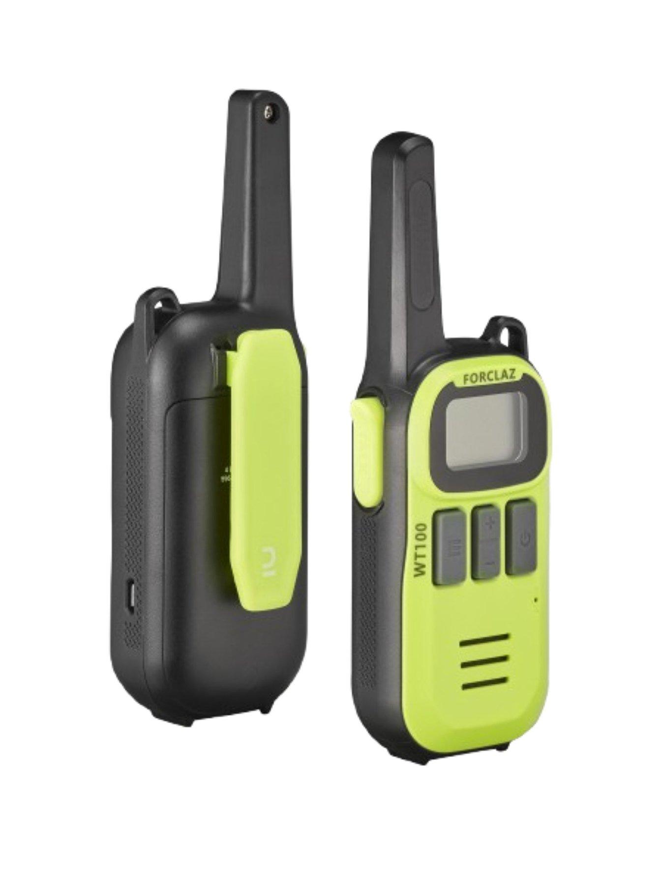 Decathlon Pair of USB rechargeable walkie talkies