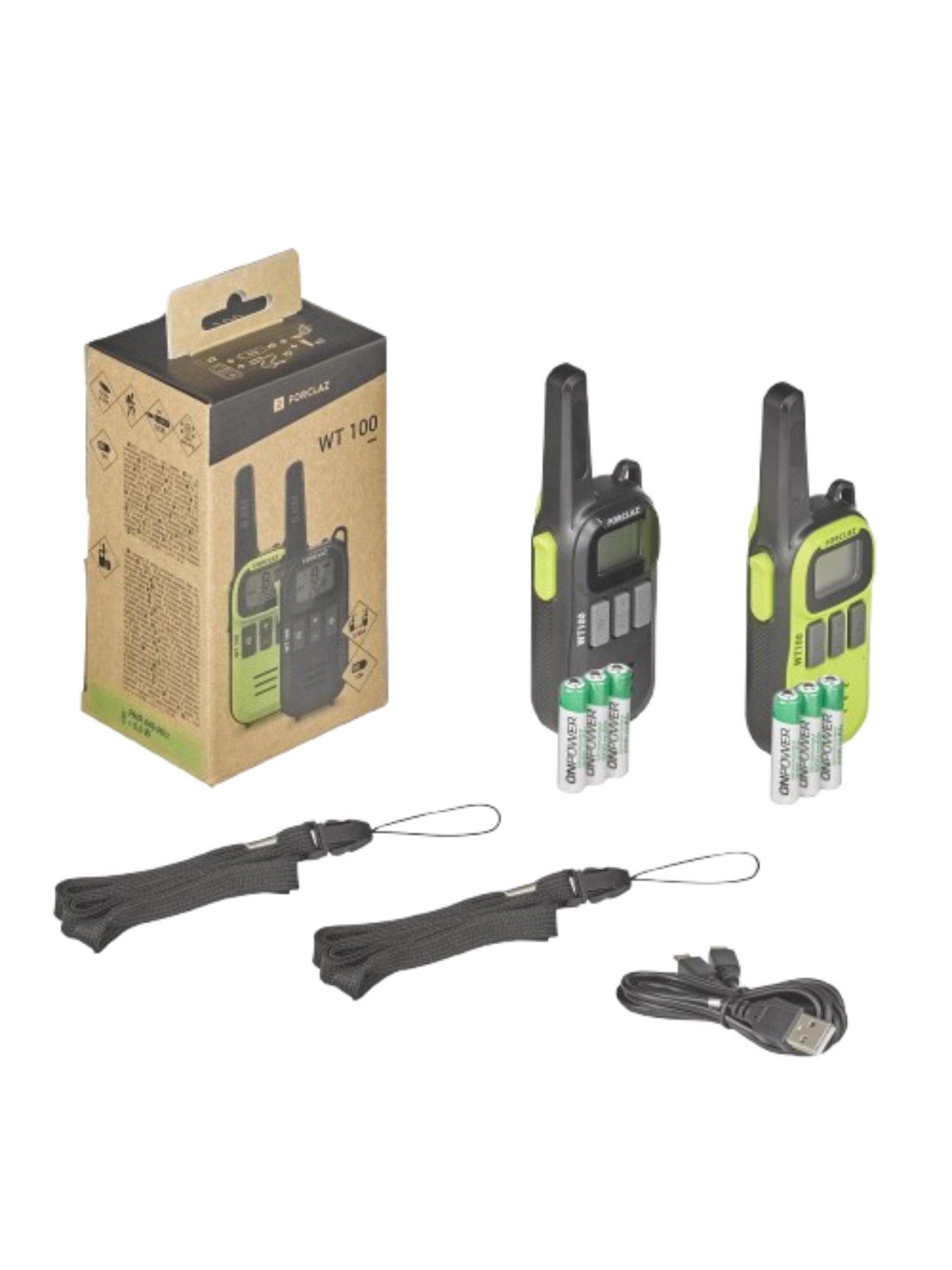Image 3 of 4 of Decathlon Pair of USB rechargeable walkie talkies 