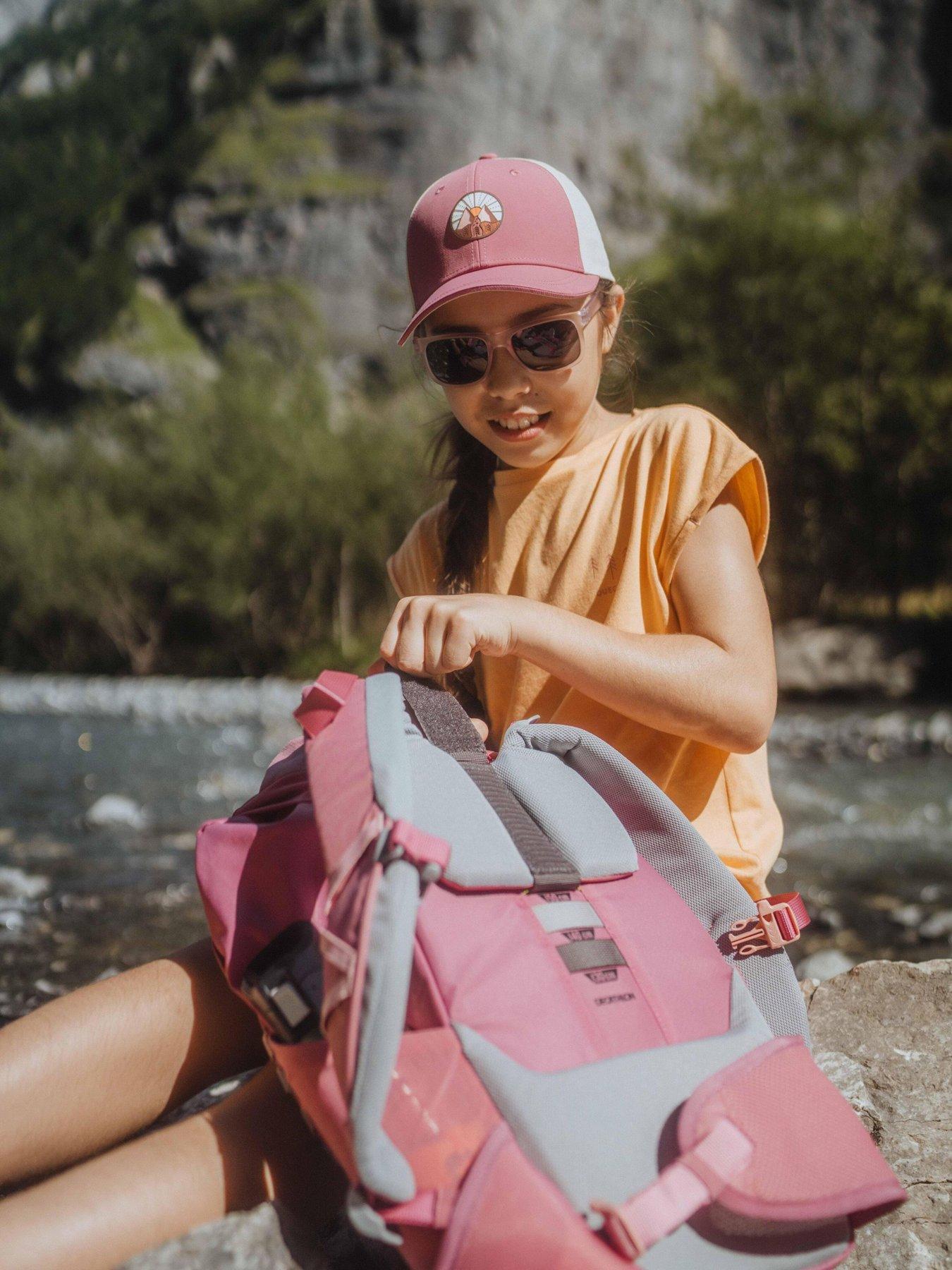 Image 4 of 6 of Decathlon Kids Hiking Backpack 18L - Pink
