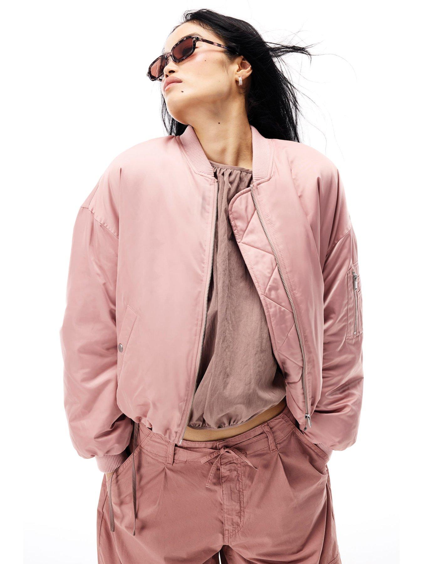strapless open back dress Pink Henrietta Girl Coat