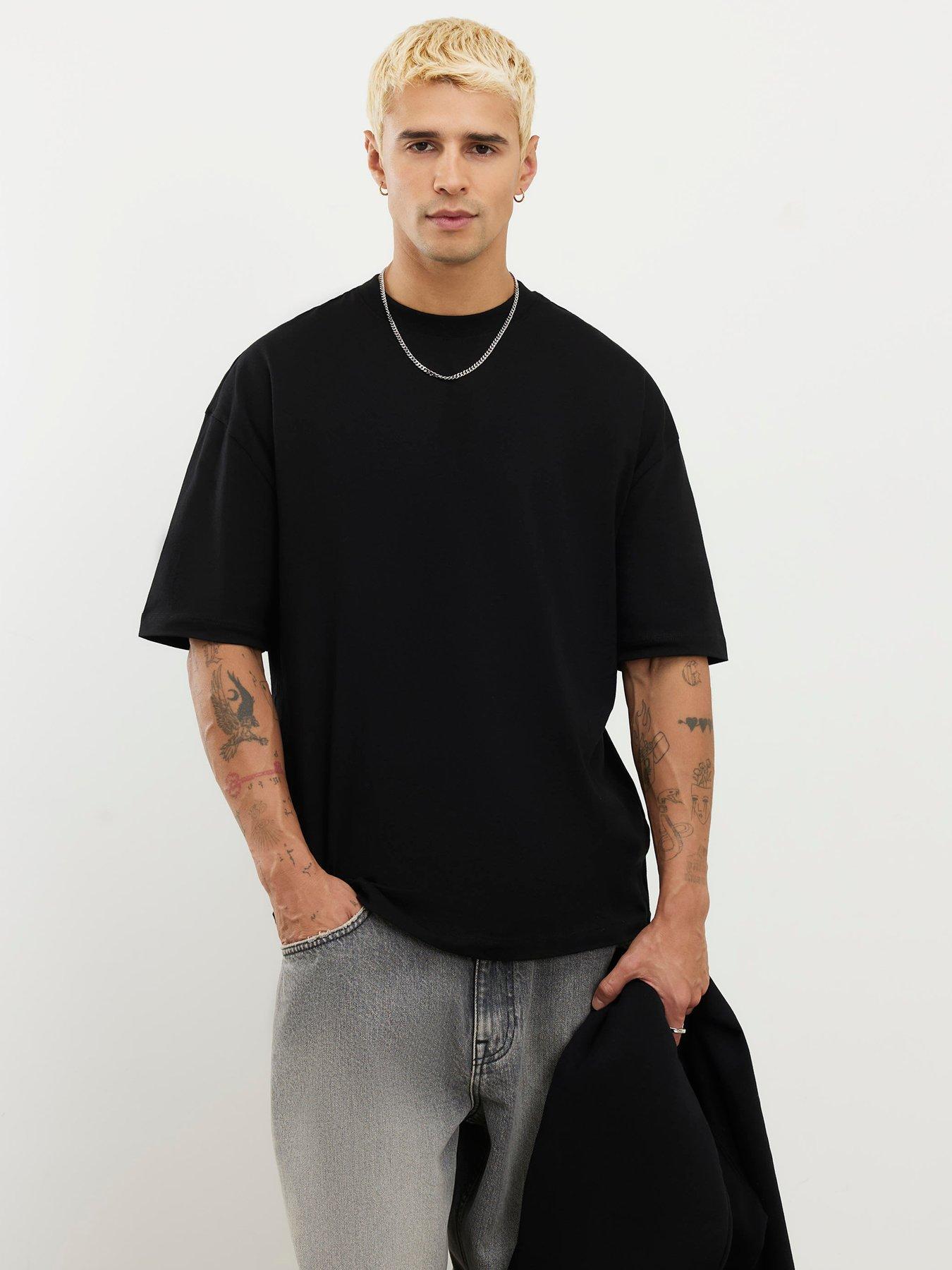 River Island Oversized Fit Pack Of 2 T-shirt