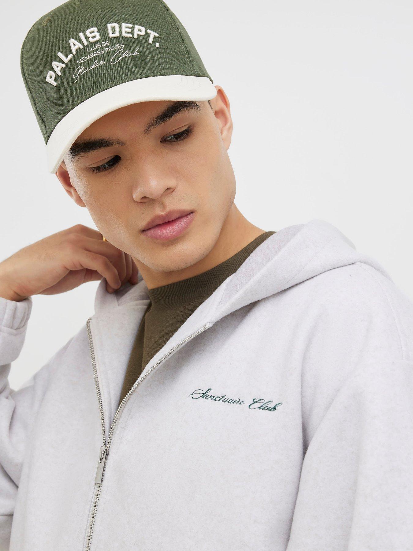 Image 4 of 4 of River Island Oversized Fit Zip Through Hoodie