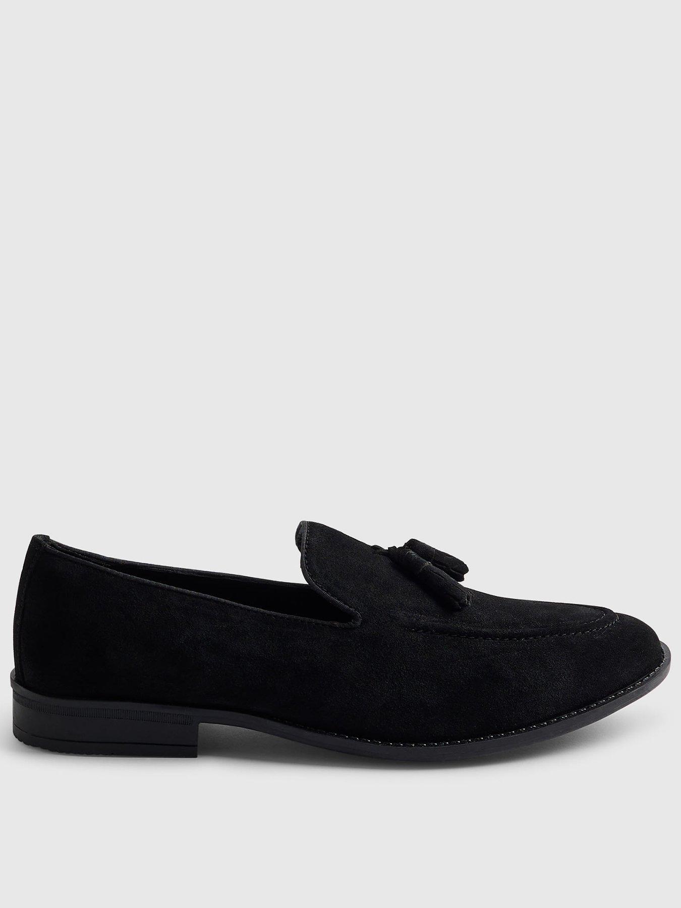 River Island Suede Tassel Loafers