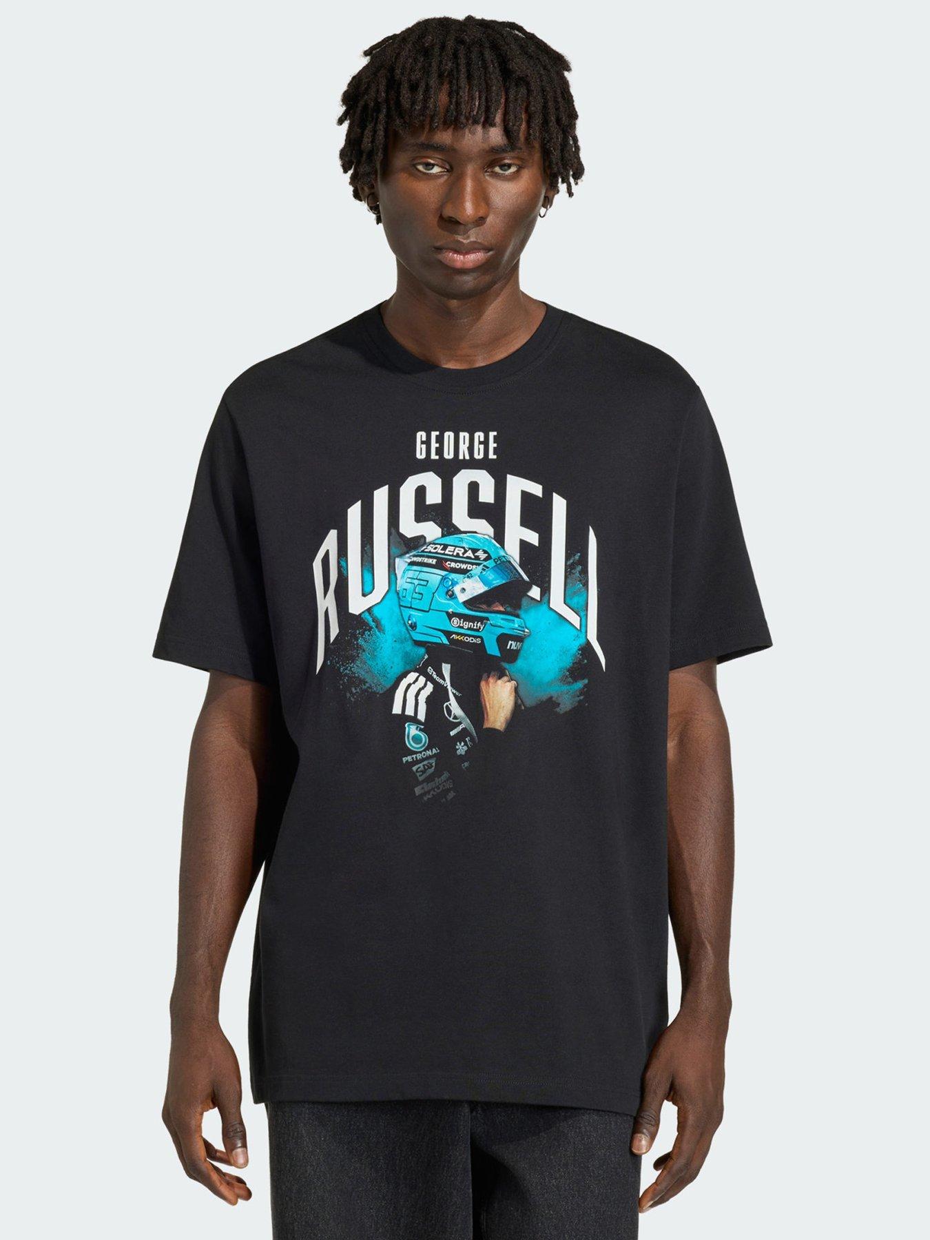 adidas Mercedes - AMG Petronas Formula 1 Team George Russell Graphic T-Shirt