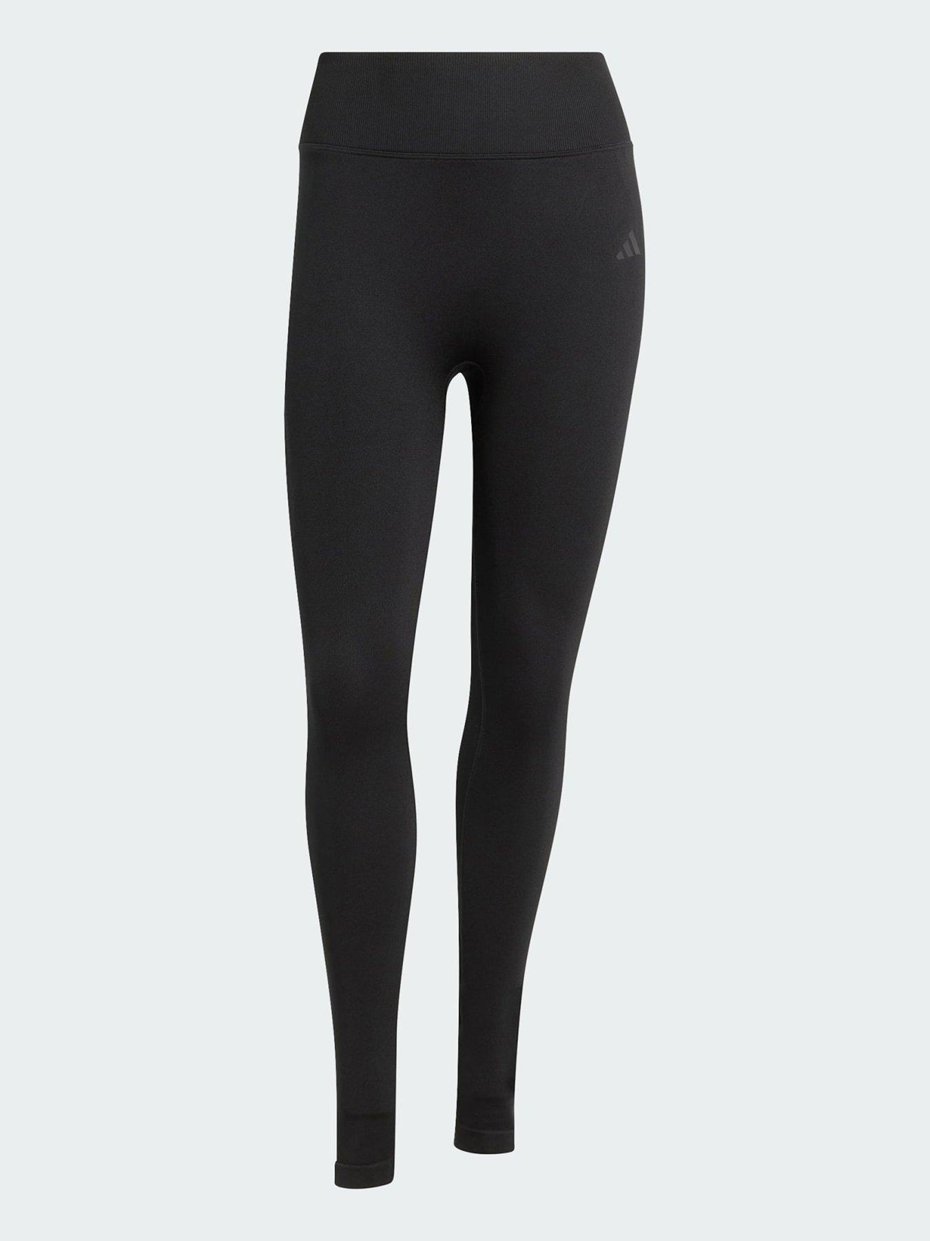 Image 5 of 5 of adidas Workout Essentials Knit Scrunch 7/8 Leggings