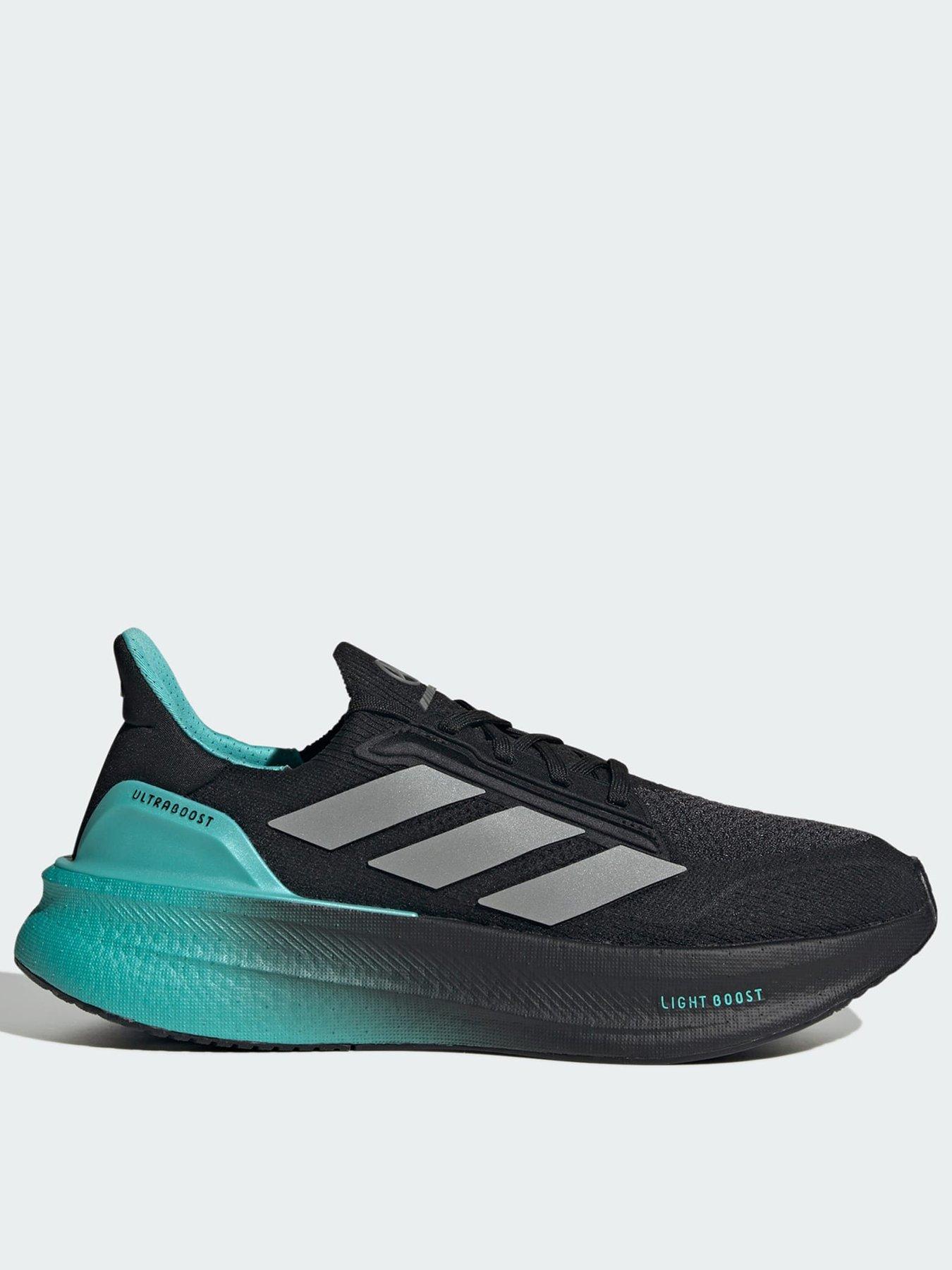 adidas ULTRABOOST 5 MERCEDES AMG PETRONAS F1 TEAM Shoes, Black, Size 9.5, Men