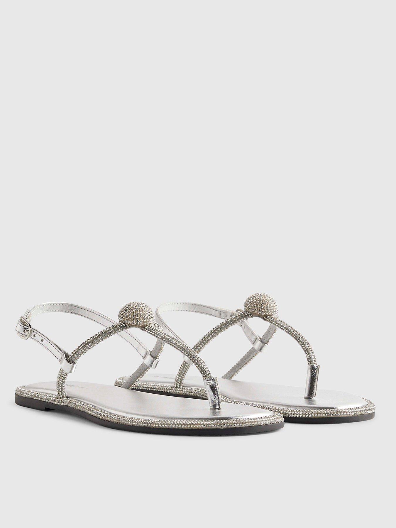 Image 2 of 4 of River Island Embellished Sandals