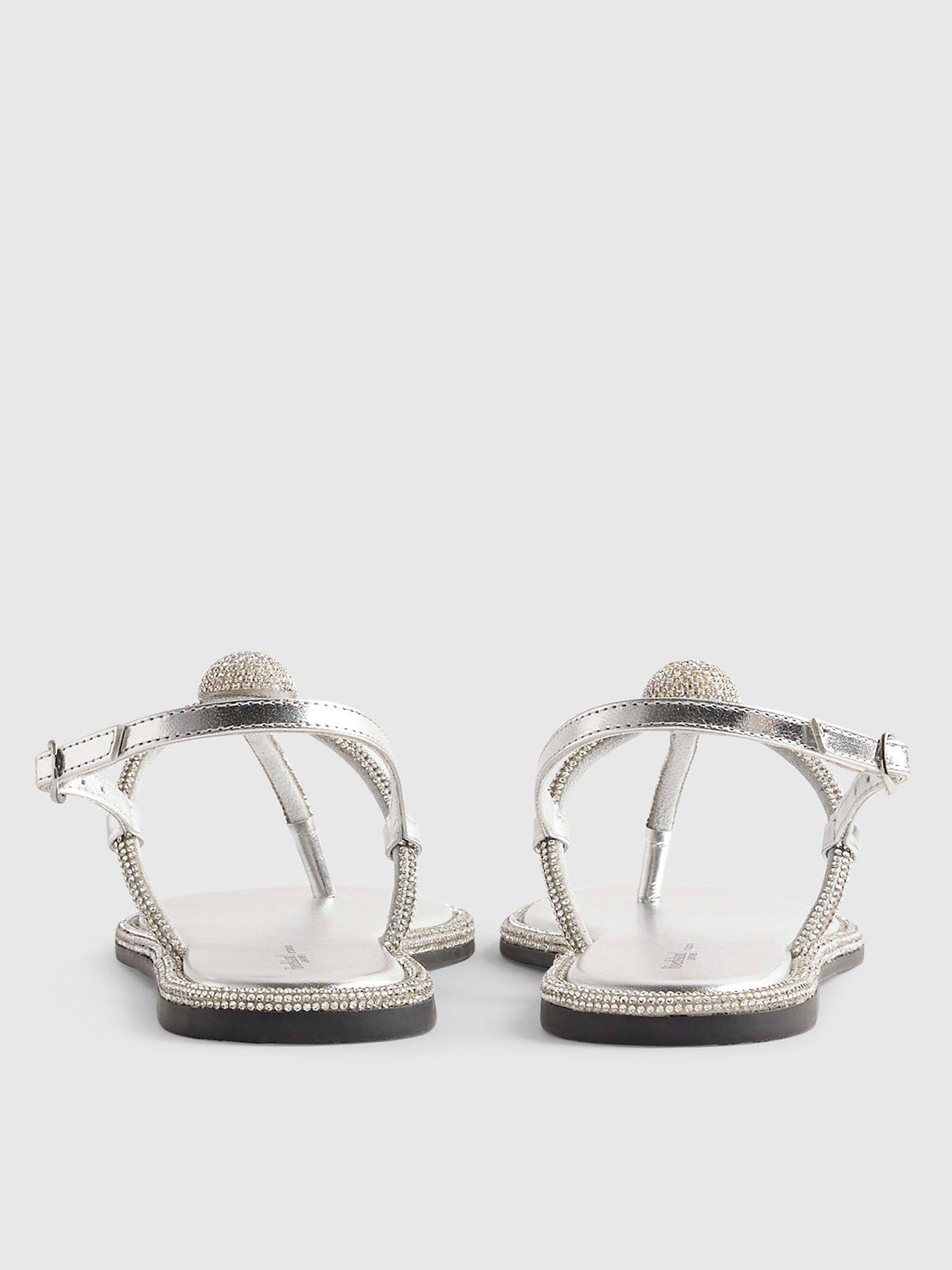 Image 3 of 4 of River Island Embellished Sandals