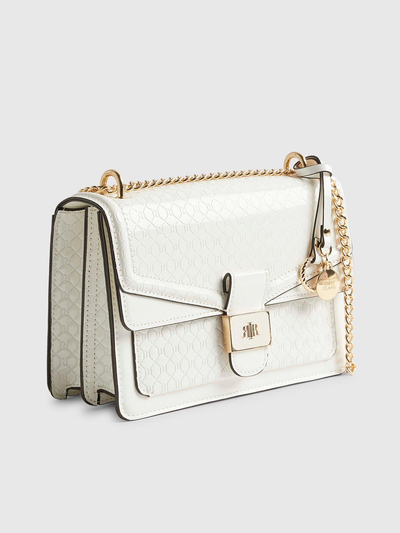 River Island Tab Front Chain Strap Shoulder Bag