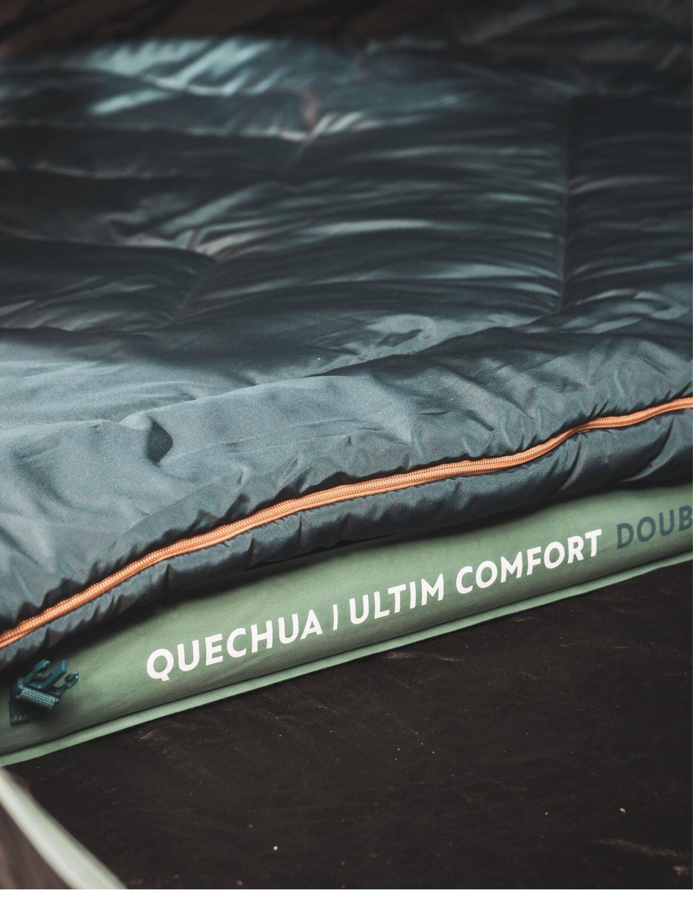Image 2 of 5 of Decathlon Camping Double Sleeping Bag - Green