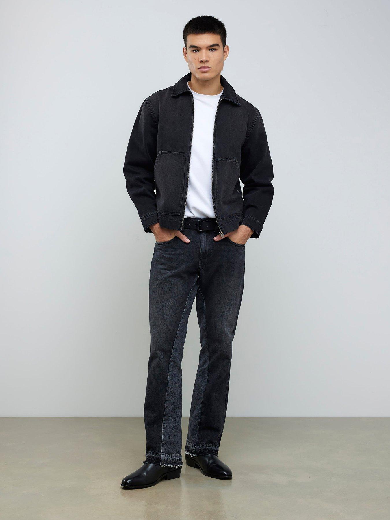 River Island Washed Bootcut Jeans