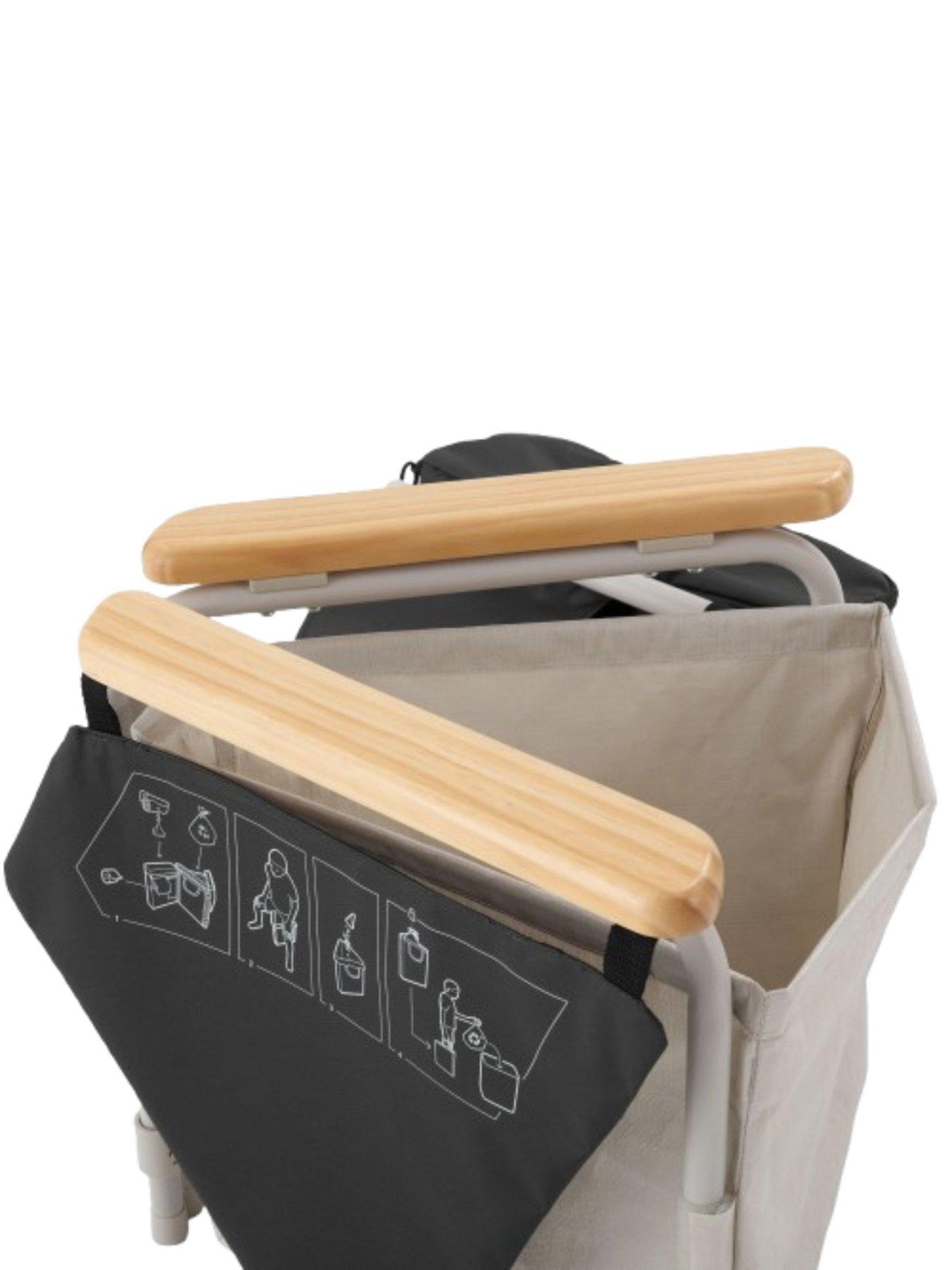 Image 3 of 6 of Decathlon Folding Dry Toilets for Camping