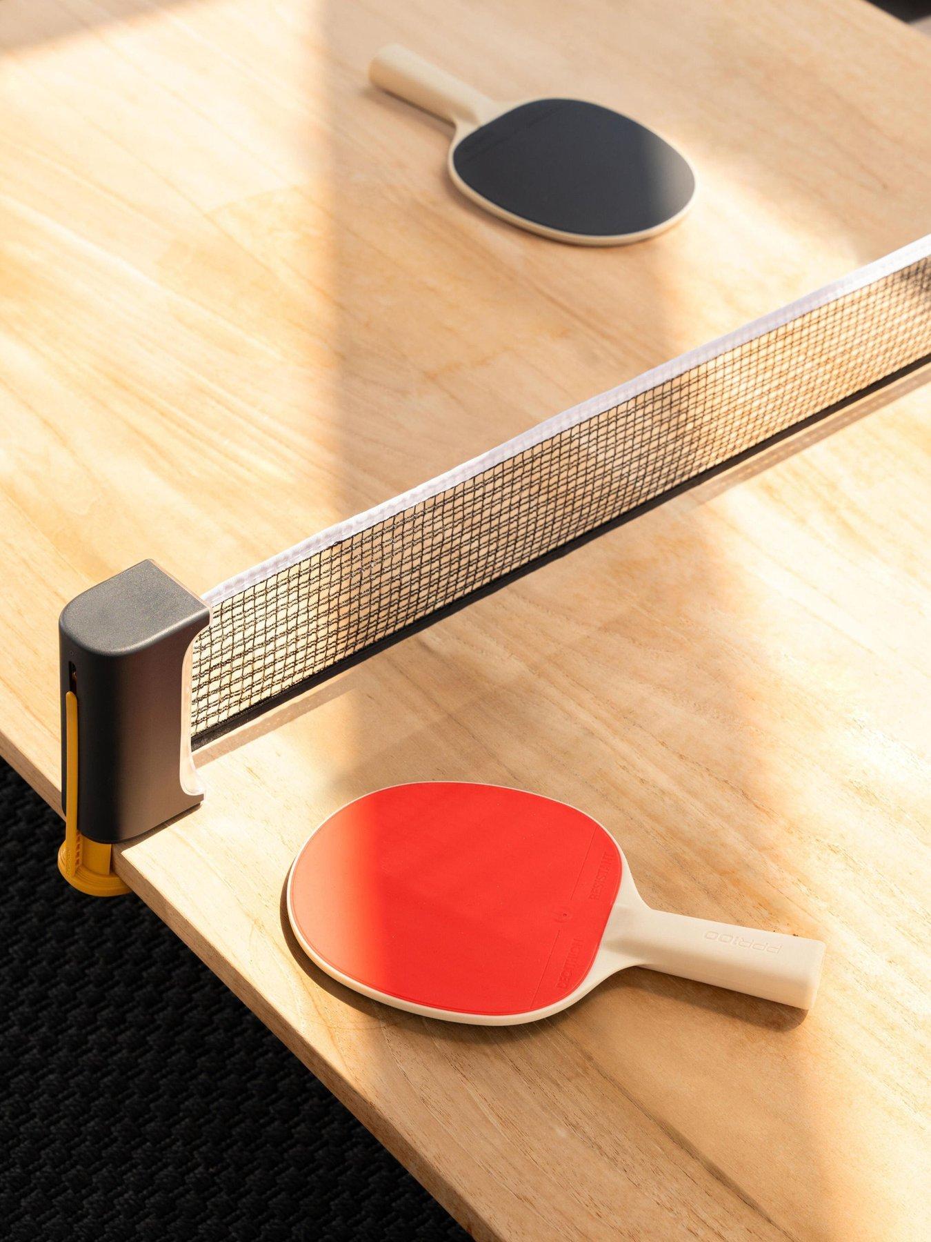 Image 4 of 6 of Decathlon Table Tennis Set for Small Tables with Rollnet + 2 PPR100 Bats + 2 Balls
