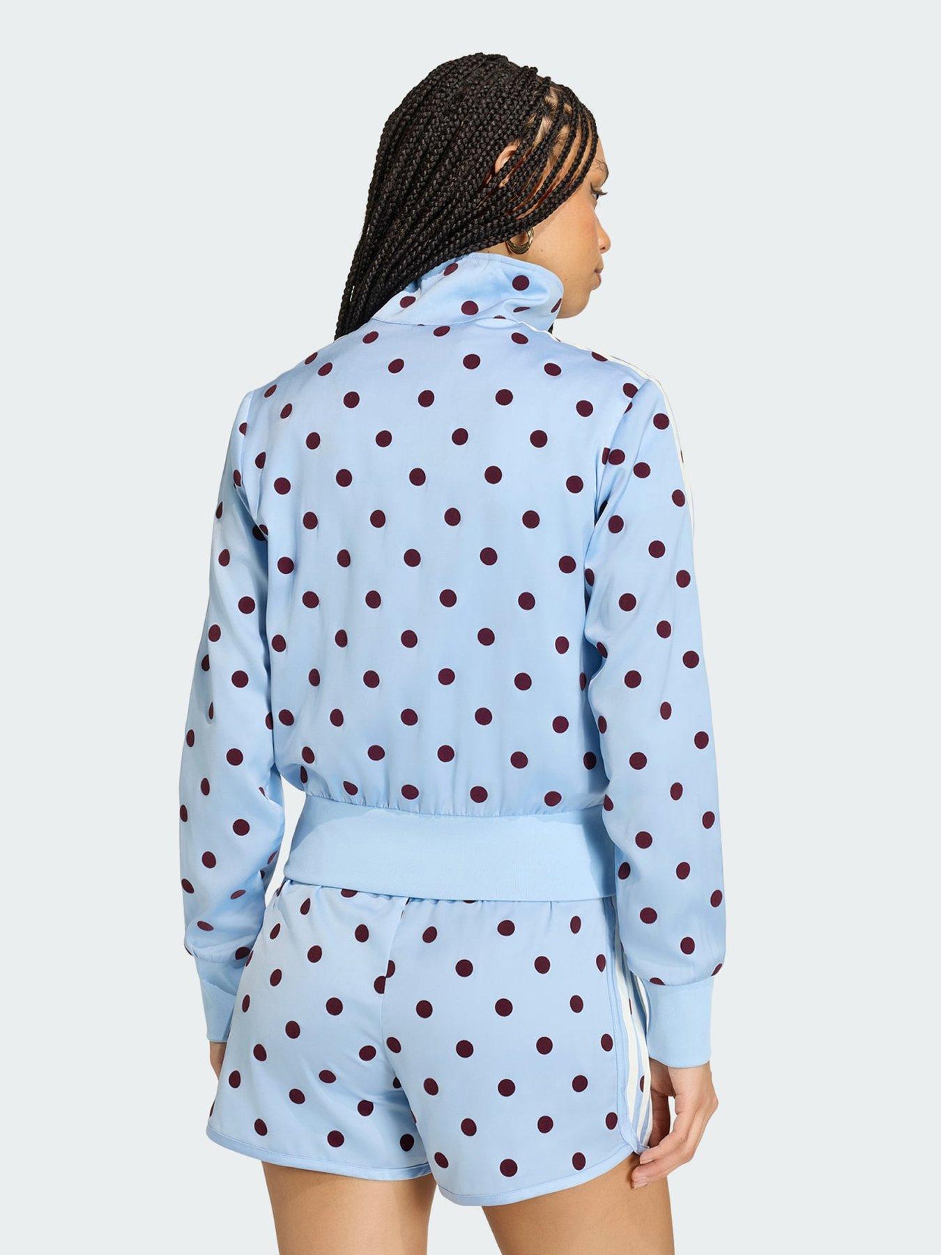 adidas Originals SATIN POLKA DOTS TT Track Top | Very