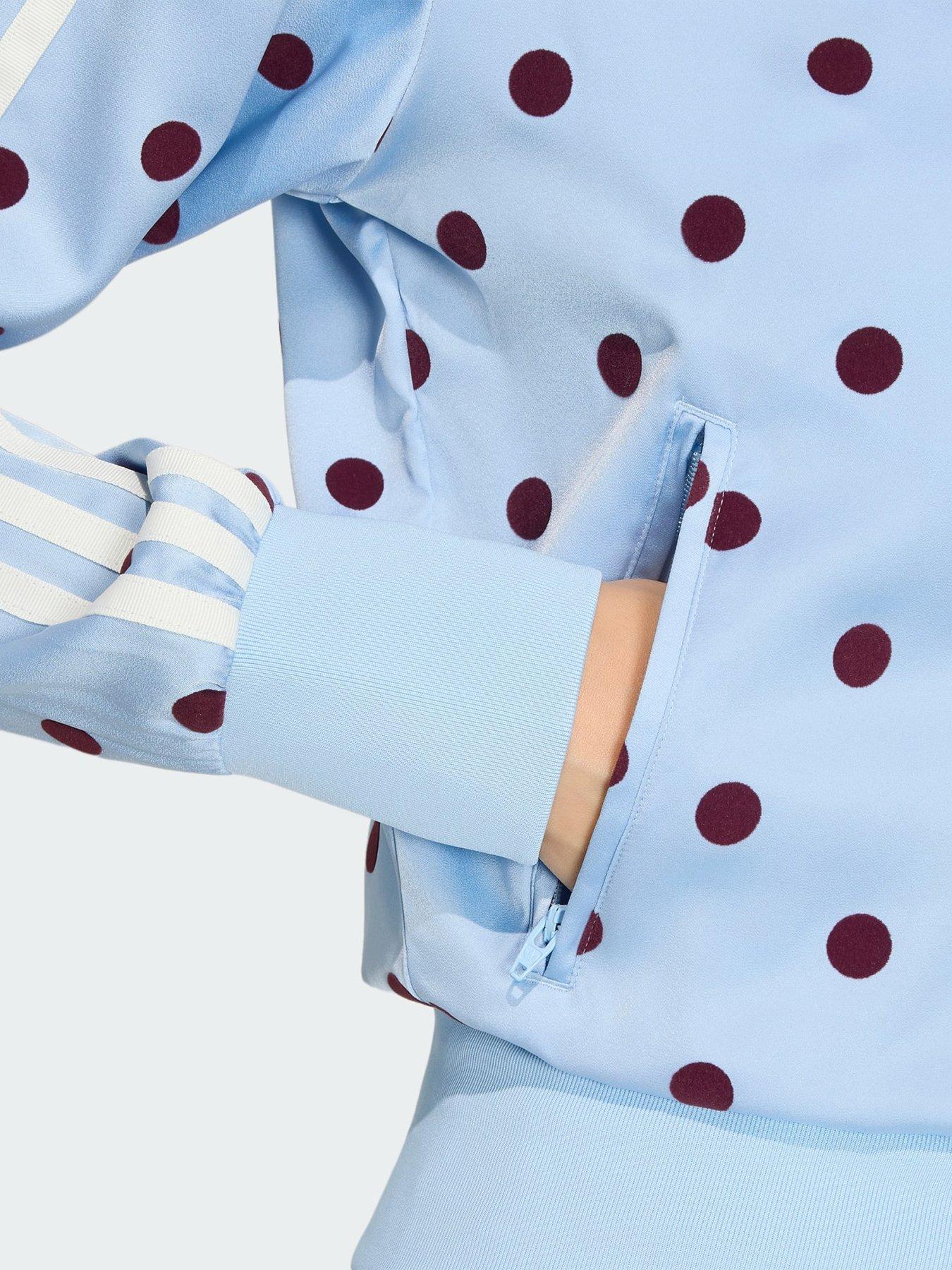adidas Originals SATIN POLKA DOTS TT Track Top | Very