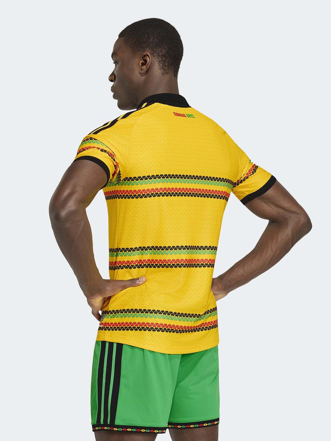 Image 2 of 4 of adidas Jamaica 26 x Bob Marley Home Authentic Jersey