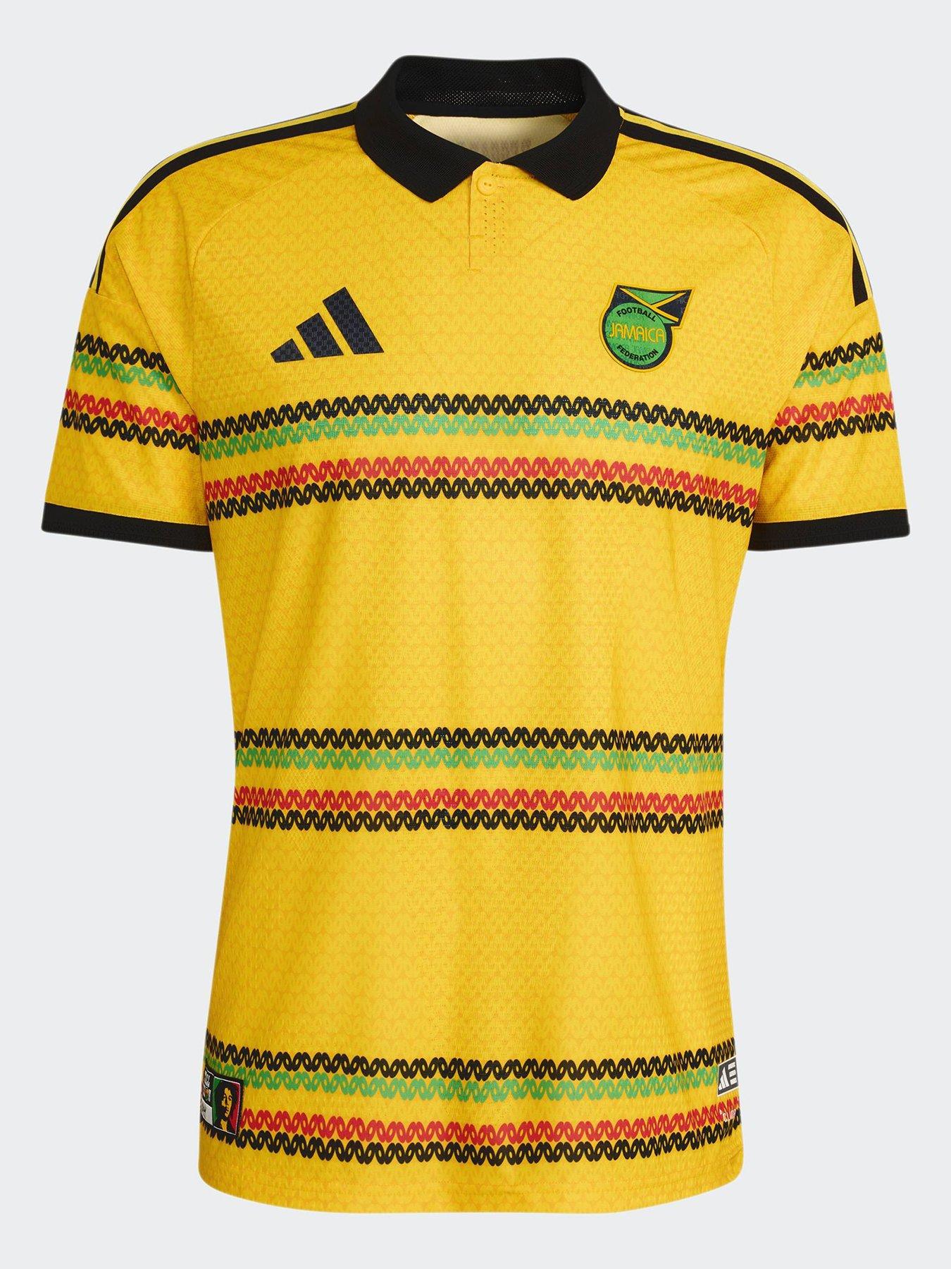 Image 3 of 4 of adidas Jamaica 26 x Bob Marley Home Authentic Jersey