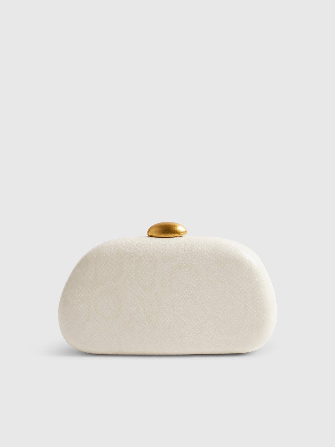 Image 5 of 5 of River Island Snake Clutch Bag