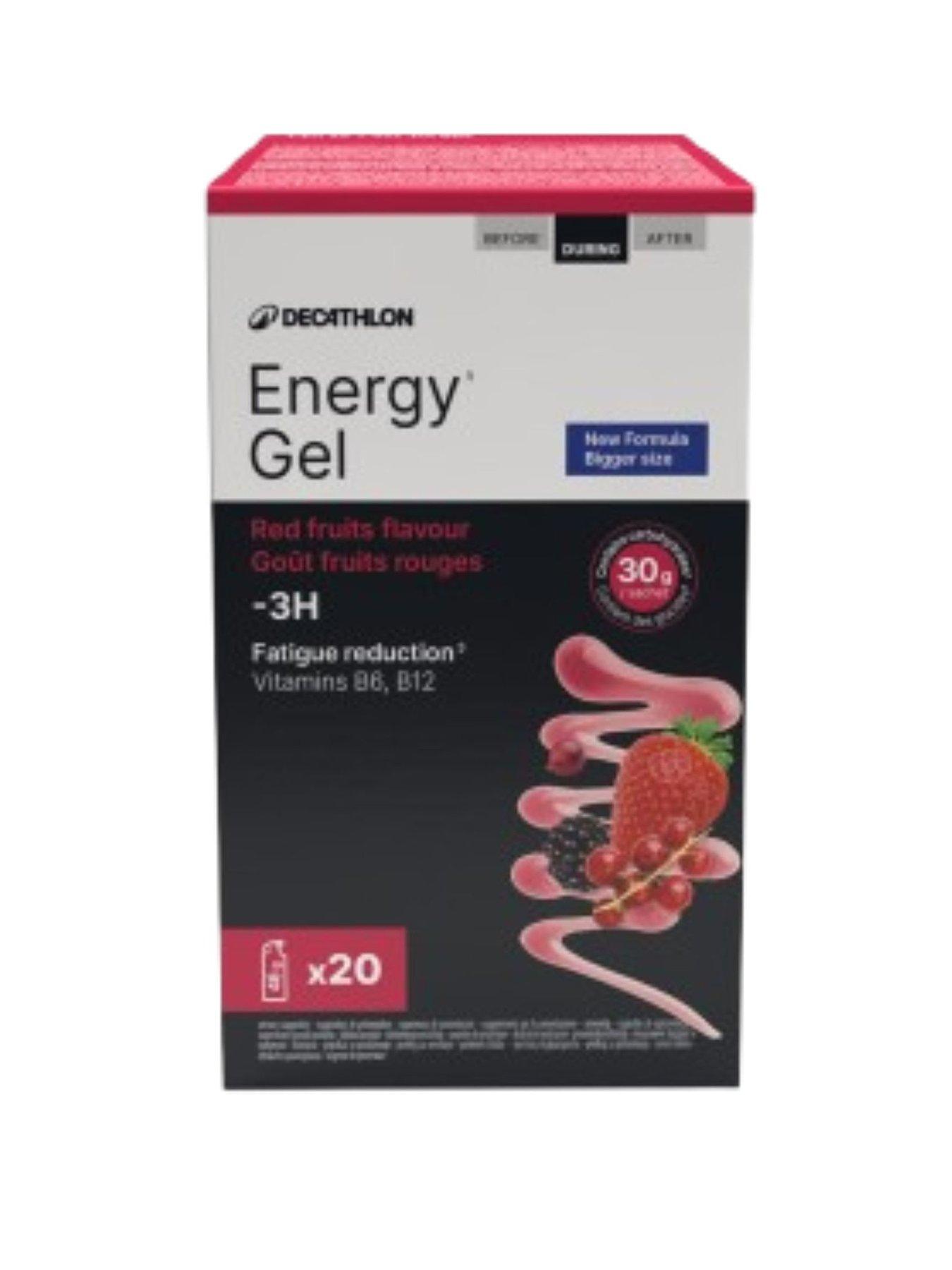 Decathlon Mixed berries under 3 hours energy gel, x 20