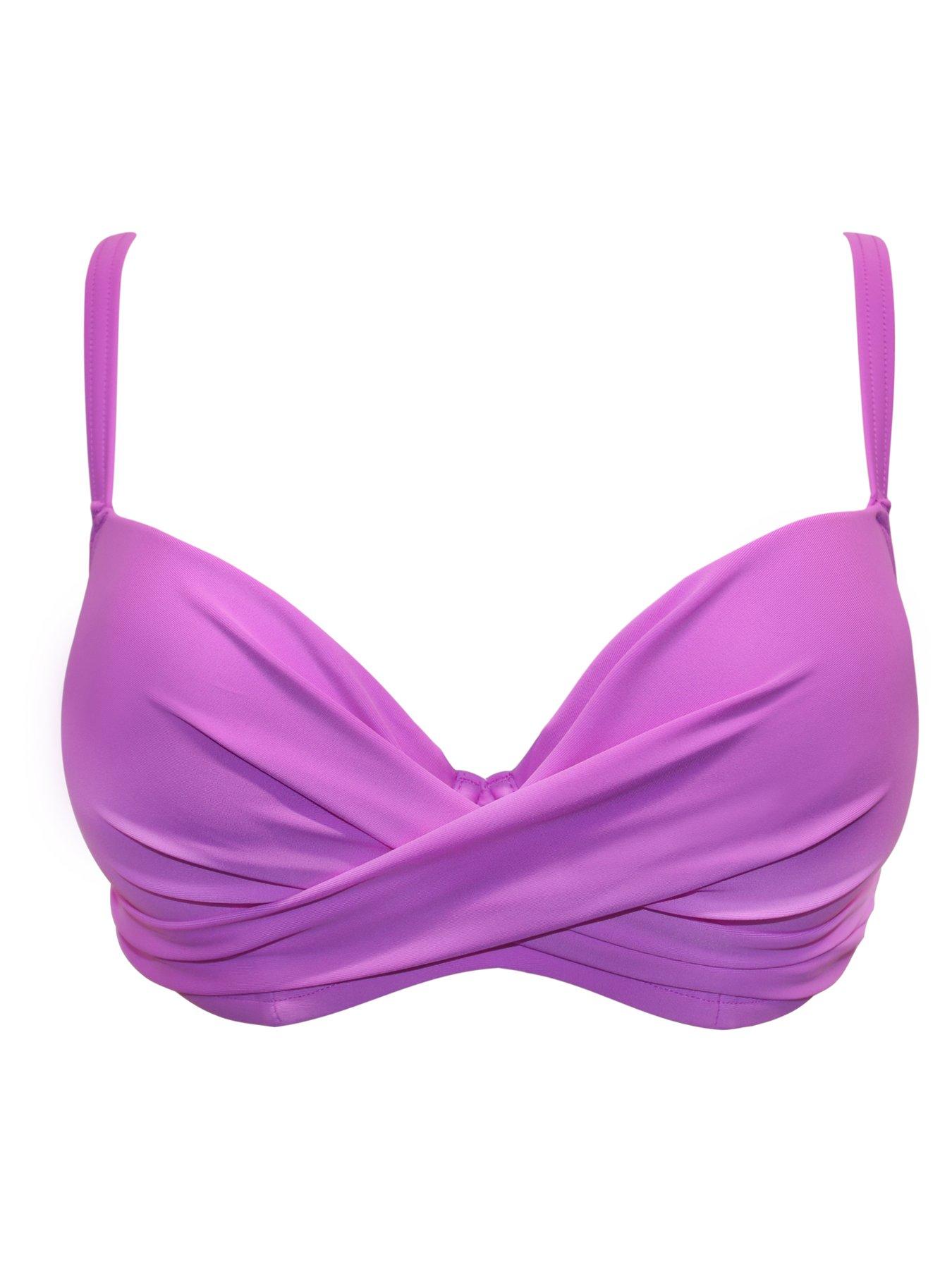 Image 3 of 4 of Pour Moi Free Spirit Lightly Padded U/W Twist Front Bikini Top