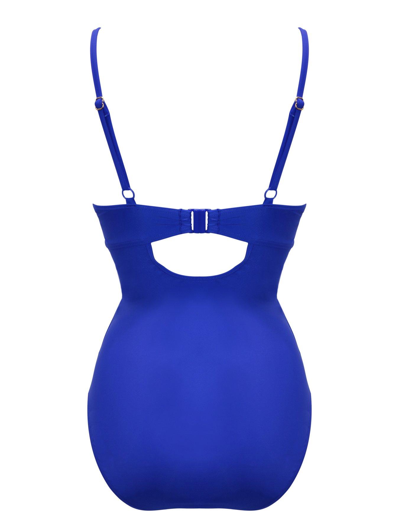 Image 4 of 4 of Pour Moi St Barts Push-Up Boost Padded Underwired Tummy Control Swimsuit