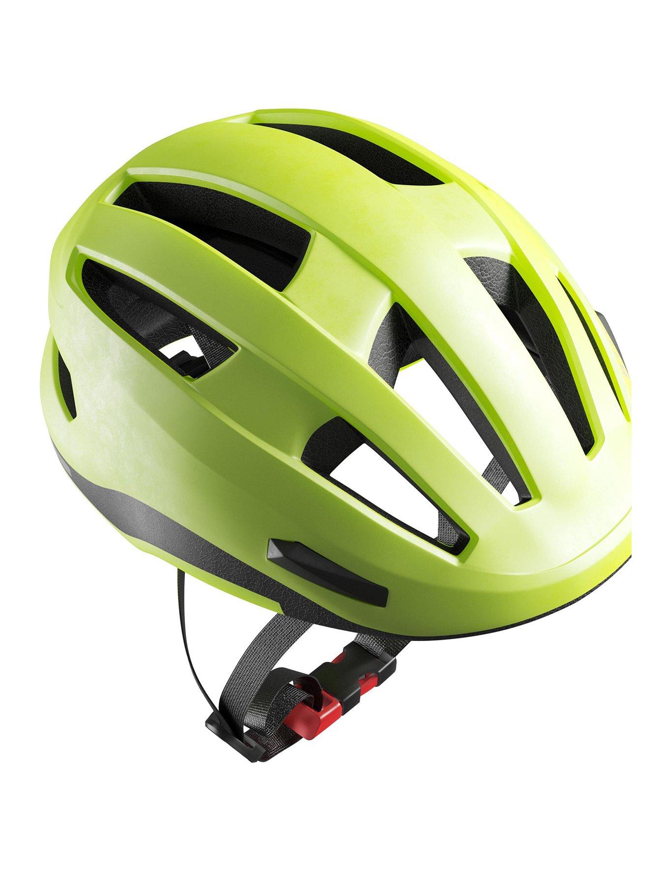 Decathlon 500 City Cycling Helmet - Neon Yellow