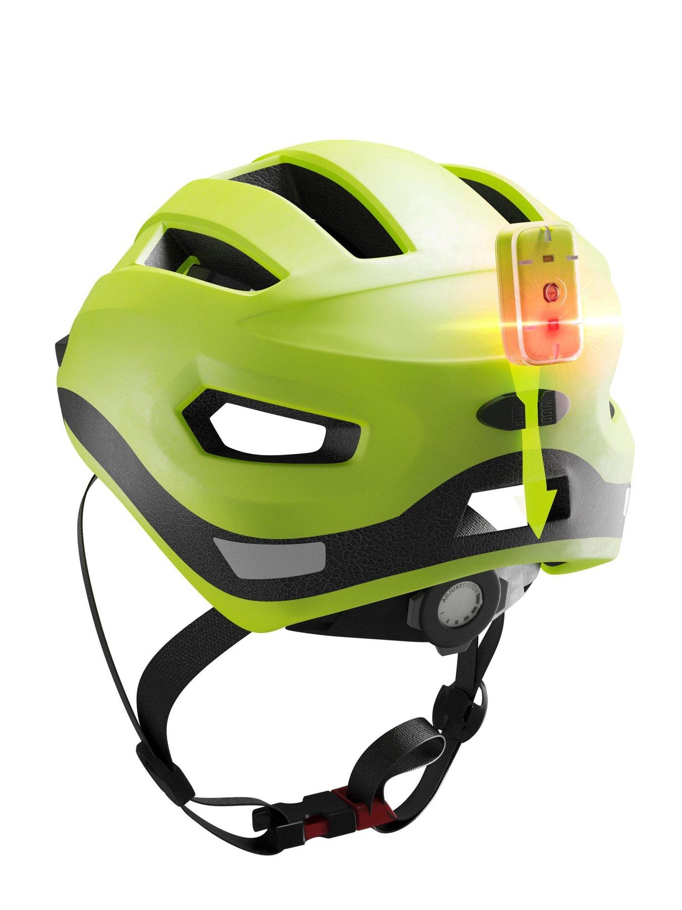 Image 2 of 5 of Decathlon 500 City Cycling Helmet - Neon Yellow