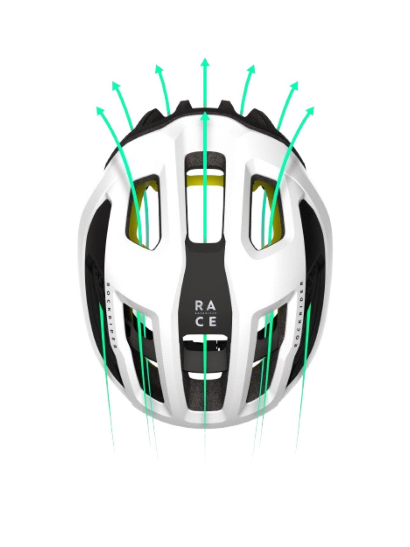 Image 3 of 6 of Decathlon XC Mountain Bike Helmet Race MIPS - White