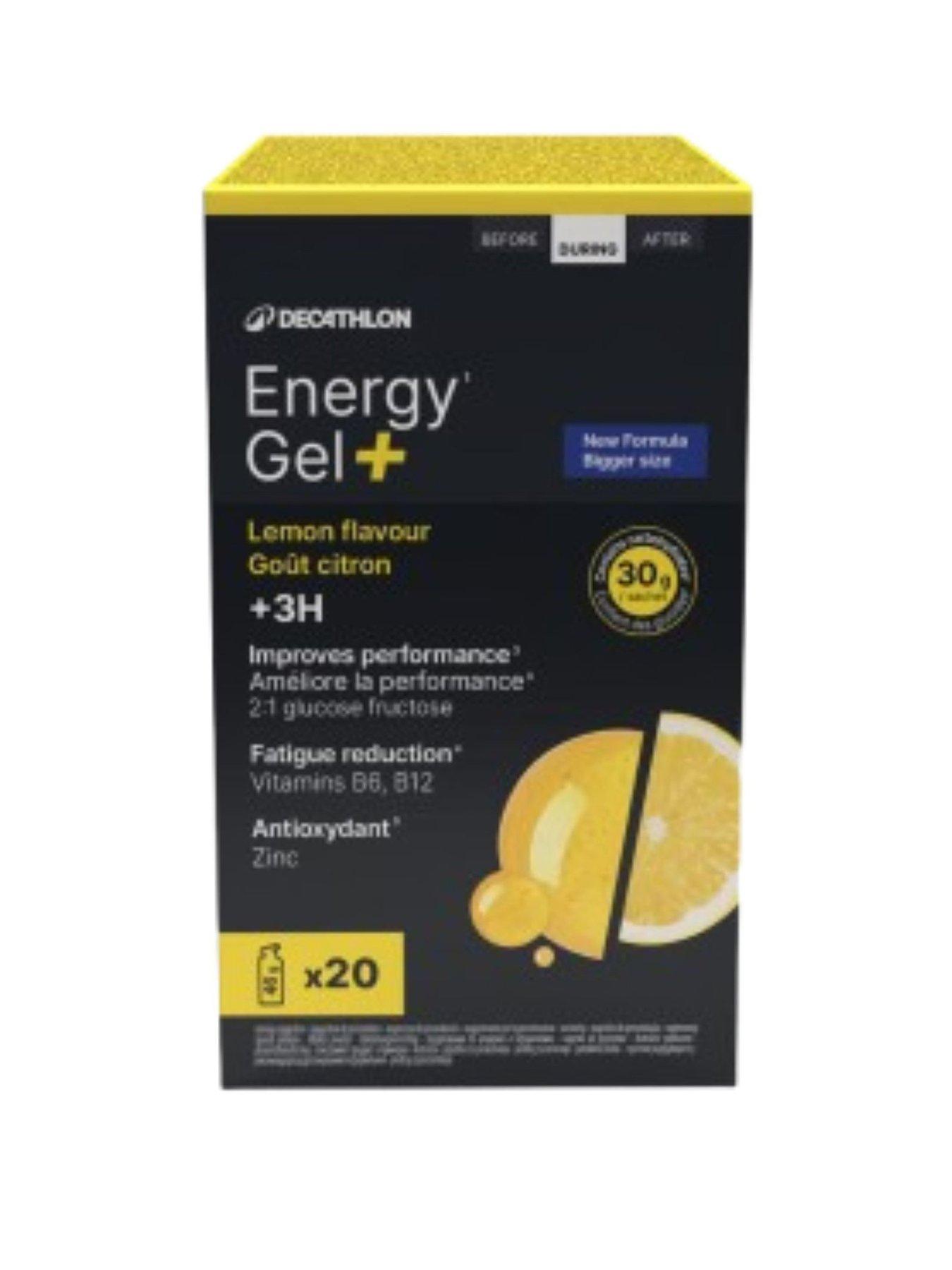 Decathlon Lemon under 3 hours energy gel x 20