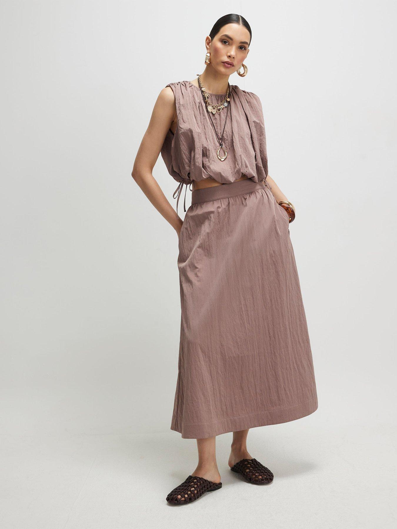 Image 3 of 4 of River Island Midi Full Skirt