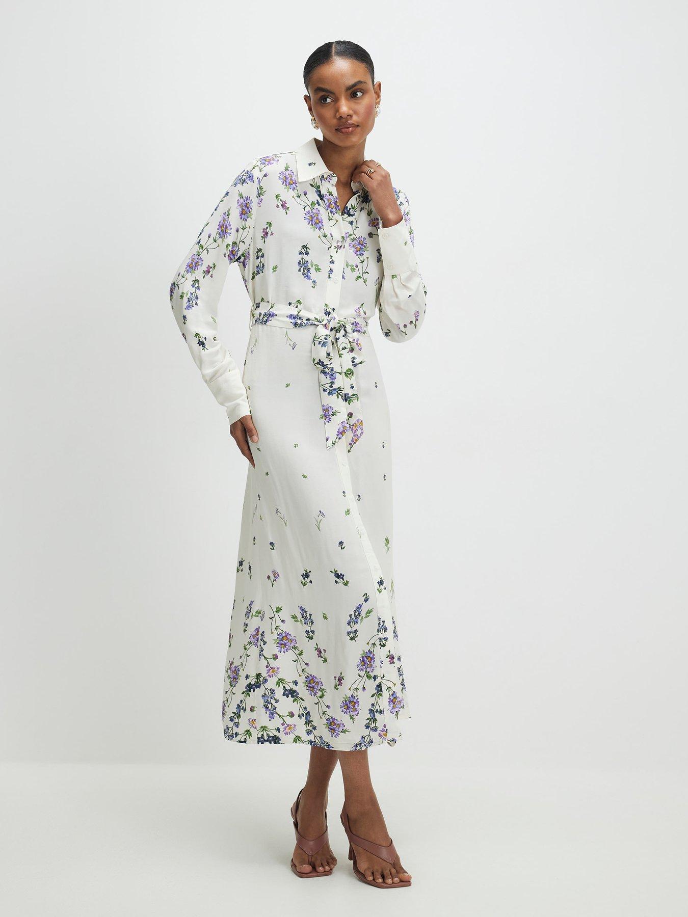 princess polly baby blue dress River Island White Dresses