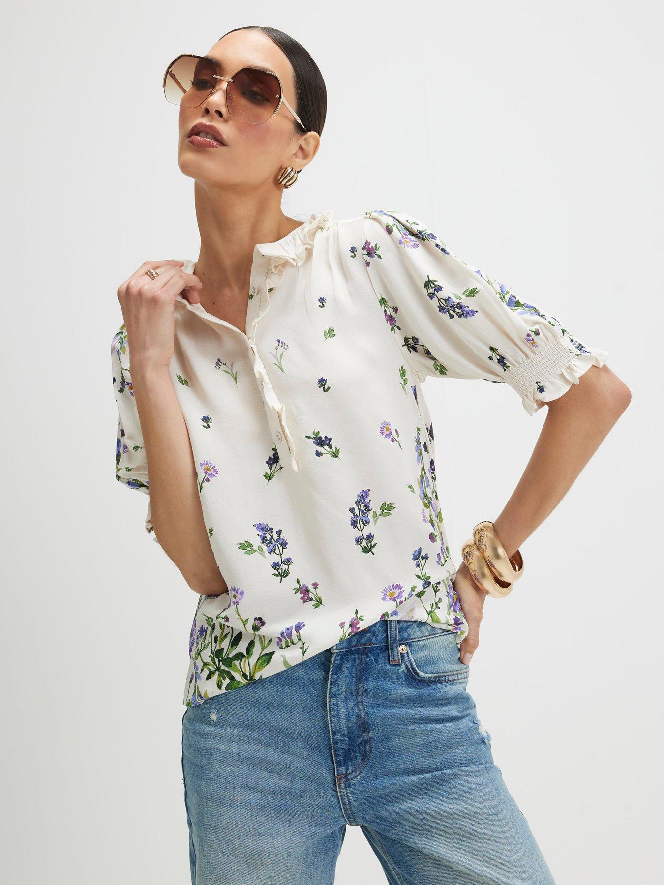 River Island Floral Blouse