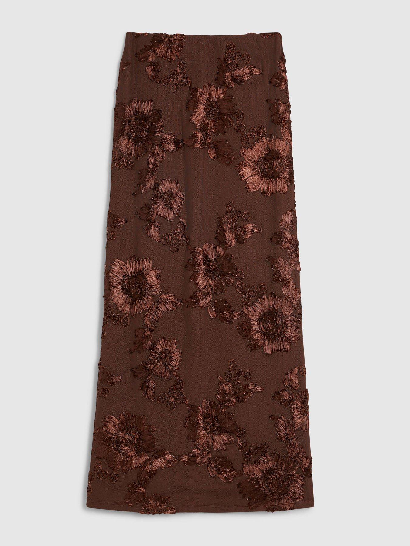 River Island Petite Cornelli Maxi Skirt