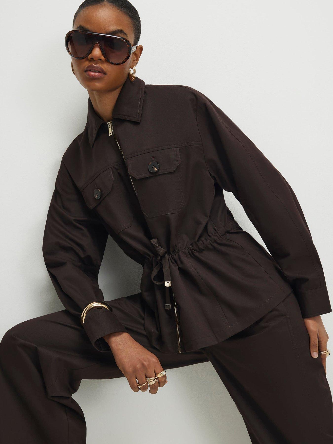 River Island Drawstring Waist Shacket