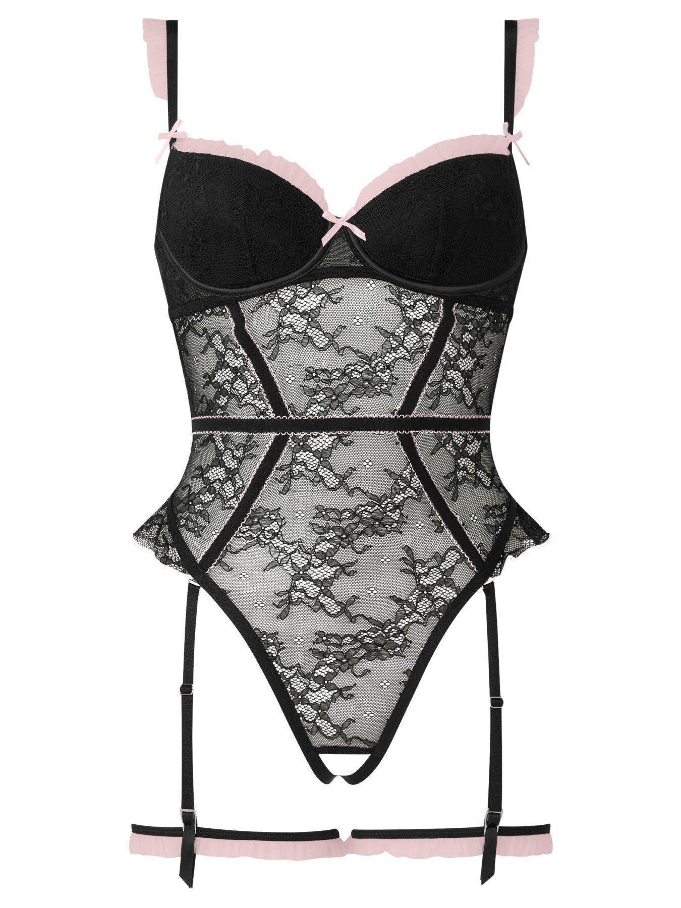 Image 5 of 5 of Ann Summers Frill Seeker Crotchless Body