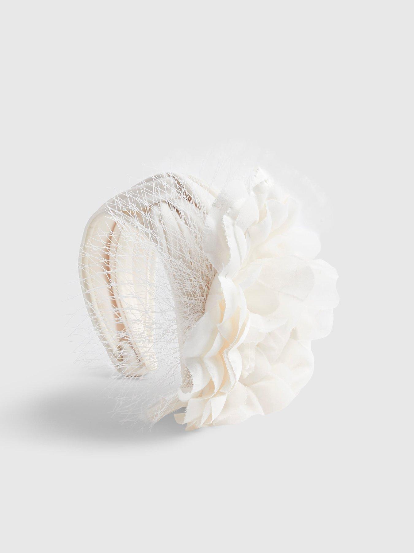 Image 5 of 5 of River Island Premium Francesca Pearl Fascinator
