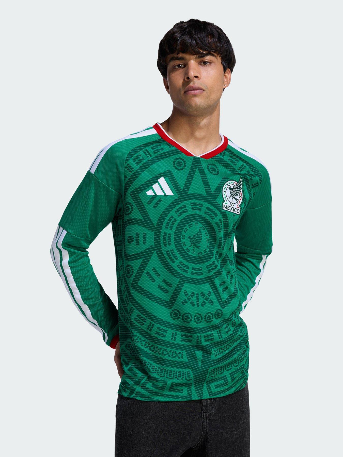 adidas Mexico 26 Home Long Sleeve Jersey